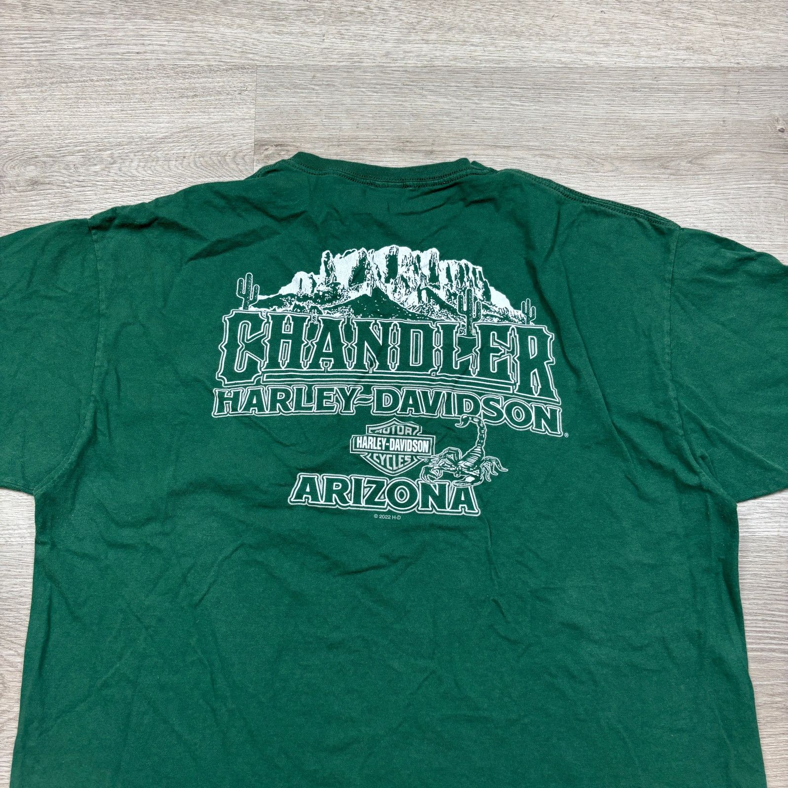 Harley Davidson Harley Davidson Motorcycles Chandler Arizona Shirt Men's XL Size US XL / EU 56 / 4 - 4 Thumbnail
