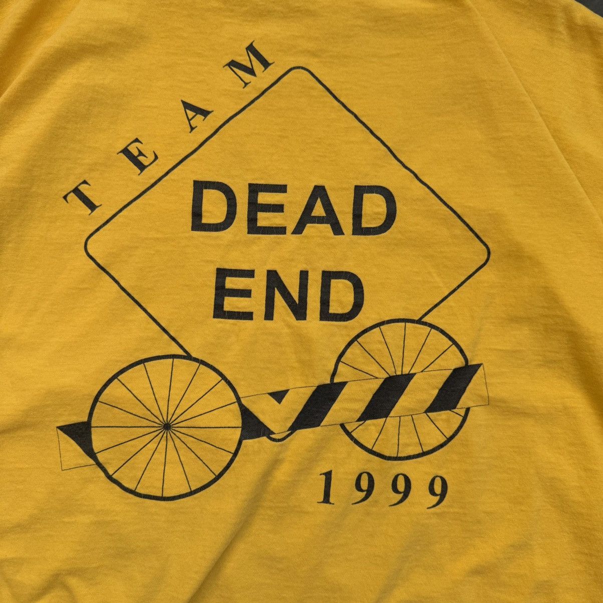Vintage Yellow vintage jerzees 90s cycling team shirt Size US XL / EU 56 / 4 - 2 Thumbnail