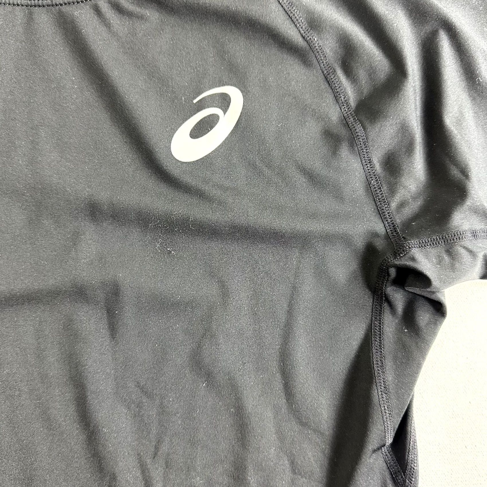 Asics ASICS Shirt Womens L Black Crewneck Long Sleeve Running Active Athletic Gym Train Size L / US 10 / IT 46 - 2 Thumbnail