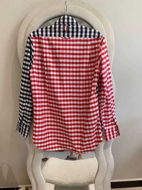 Thom Browne Thom Browne Turn up the collar of your long-sleeved shirt Size US XS / EU 42 / 0 - 3 Thumbnail