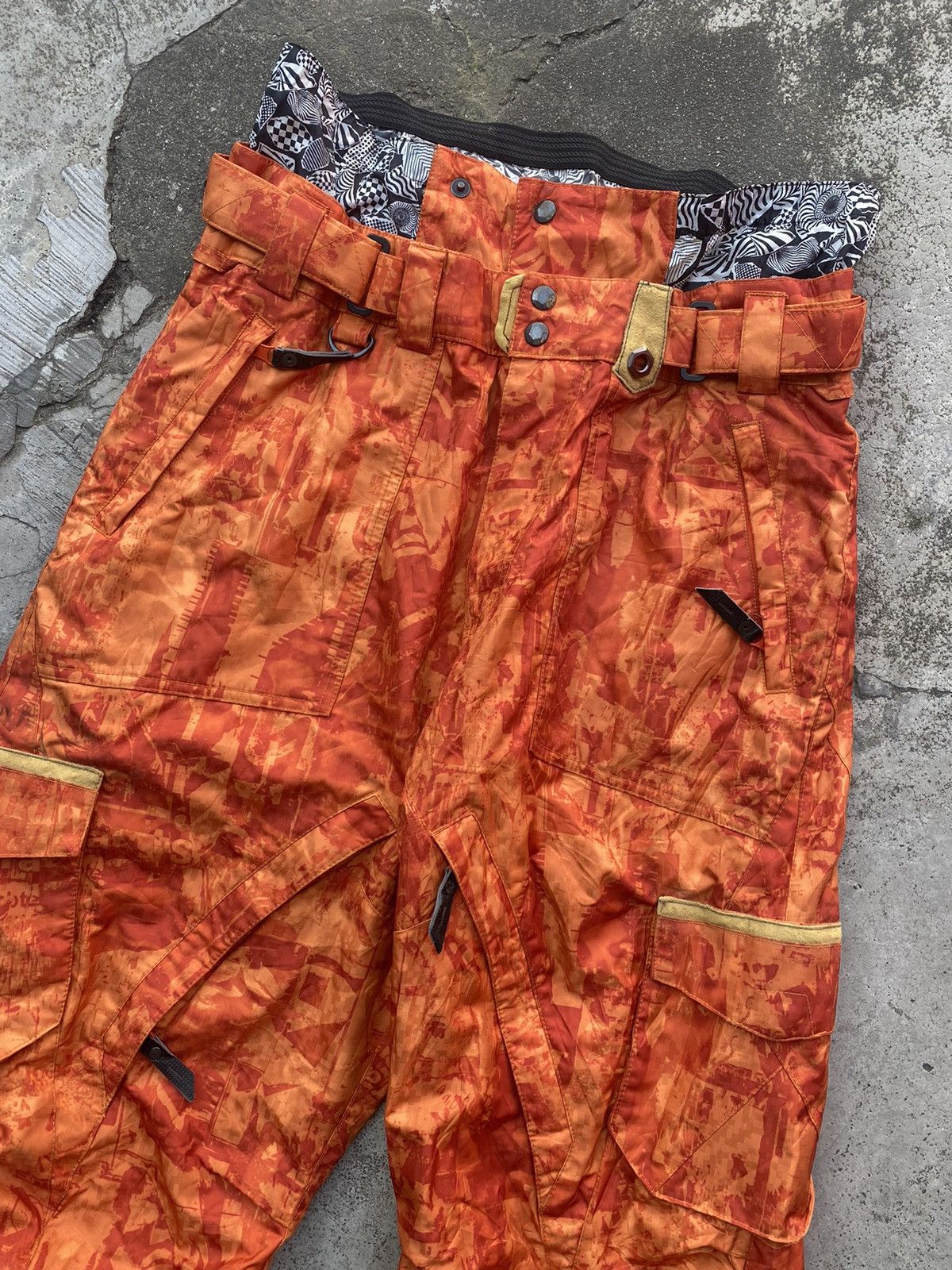 Vintage Vintage Sims snowboard ski pants with cargo pocket Size US 33 - 2 Thumbnail