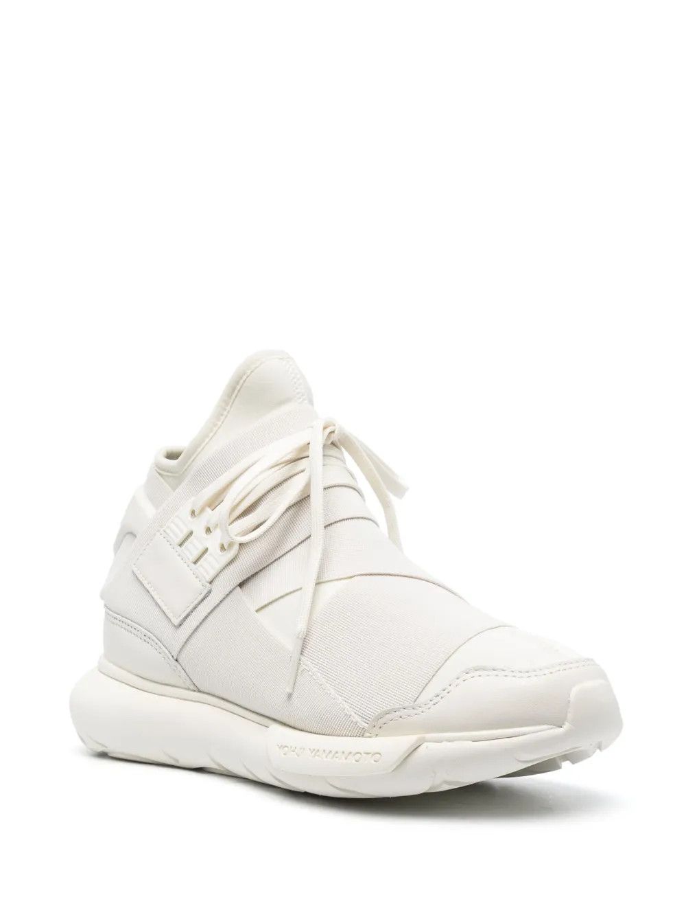 Adidas × Y-3 Y-3 Qasa High Triple White Size US 8.5 / EU 41-42 - 3 Thumbnail