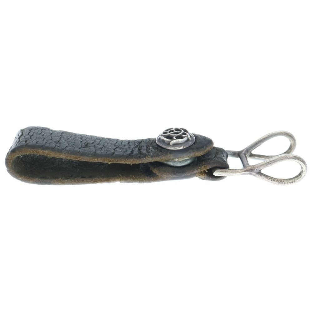 Chrome Hearts CHROME HEARTS Floral Ball Button Leather Belt Loop Size ONE SIZE - 3 Thumbnail