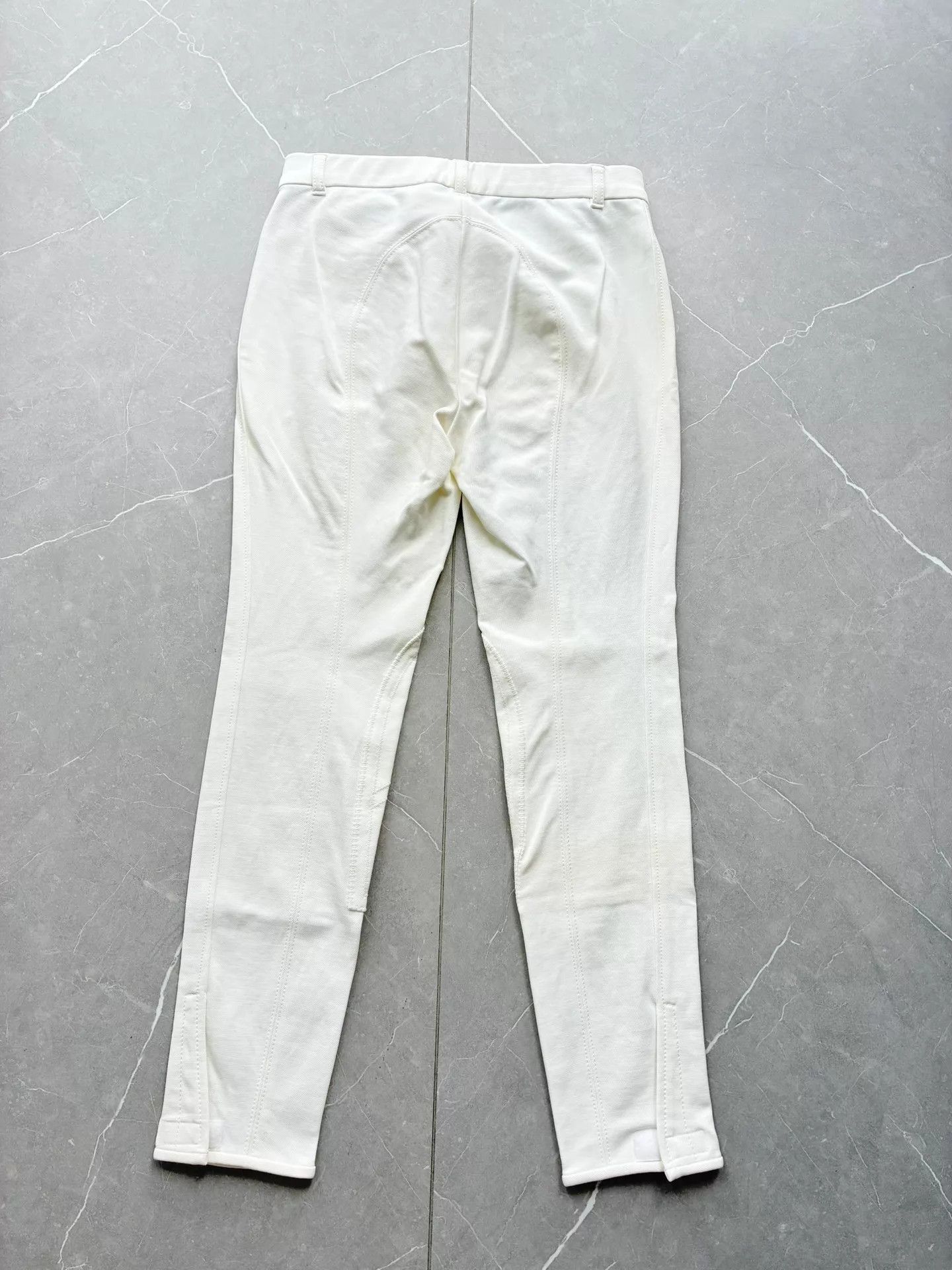 Gucci Gucci White Equestrian Trousers Size 38 Size 26" / US 2 / IT 38 - 2 Thumbnail
