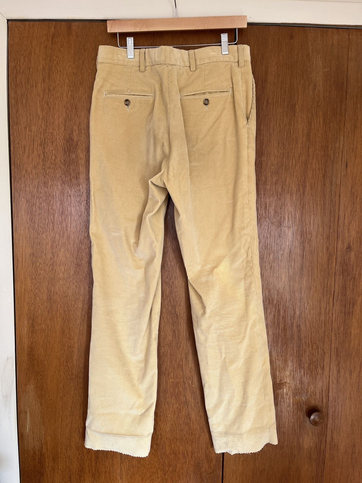 J. Press J Press Light Yellow / Beige Corduroy Pants Size US 32 / EU 48 - 2 Thumbnail