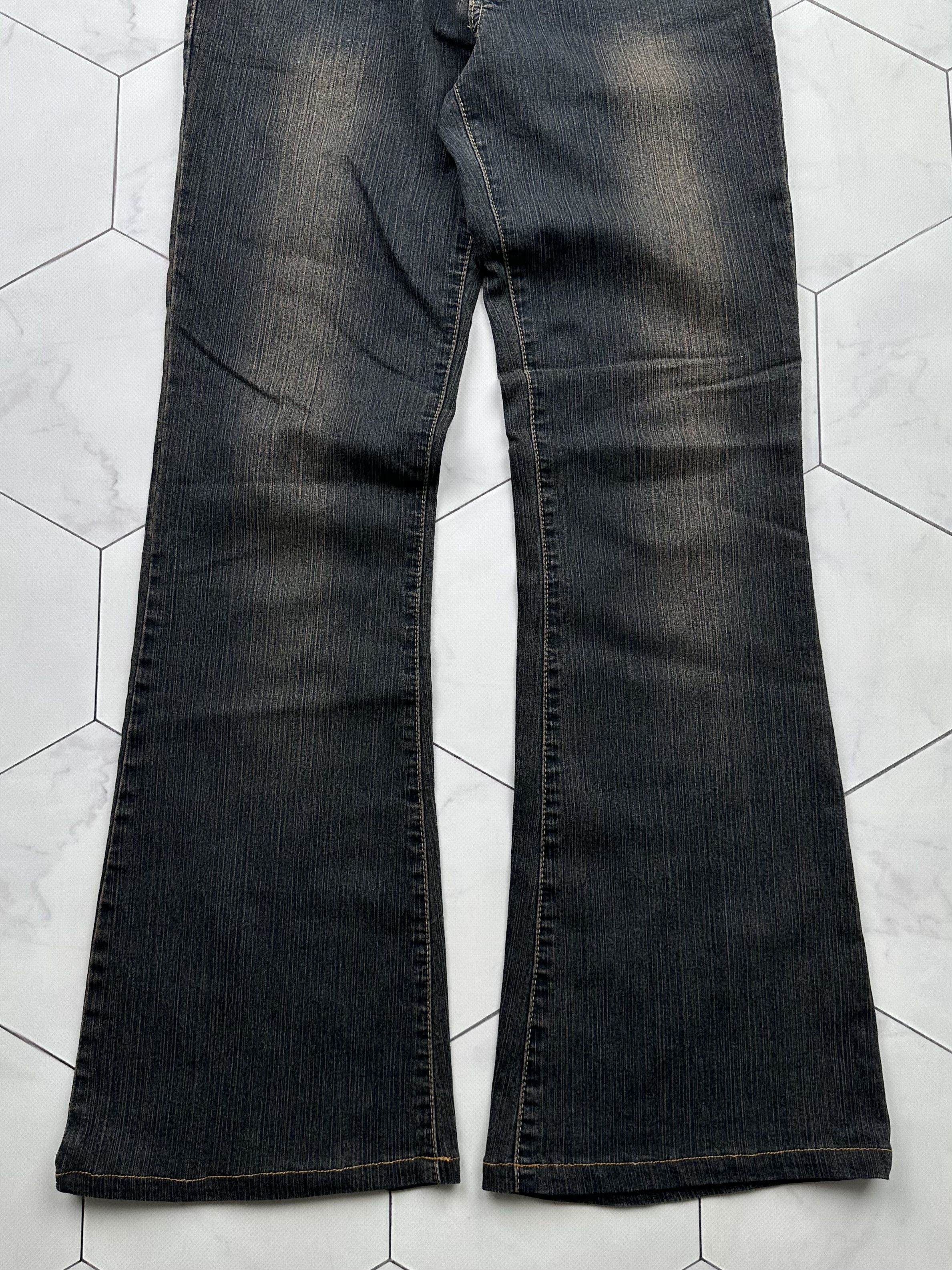 Japanese Brand Vintage Faded Flare Jeans (B521)E2 Size 27" / US 4 / IT 40 - 3 Thumbnail
