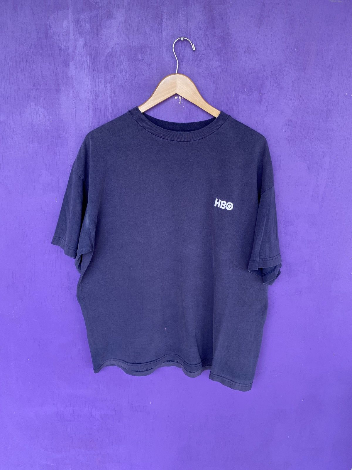 Other Vintage 90s HBO embroidered logo t-shirt Size US XL / EU 56 / 4 - 1 Thumbnail