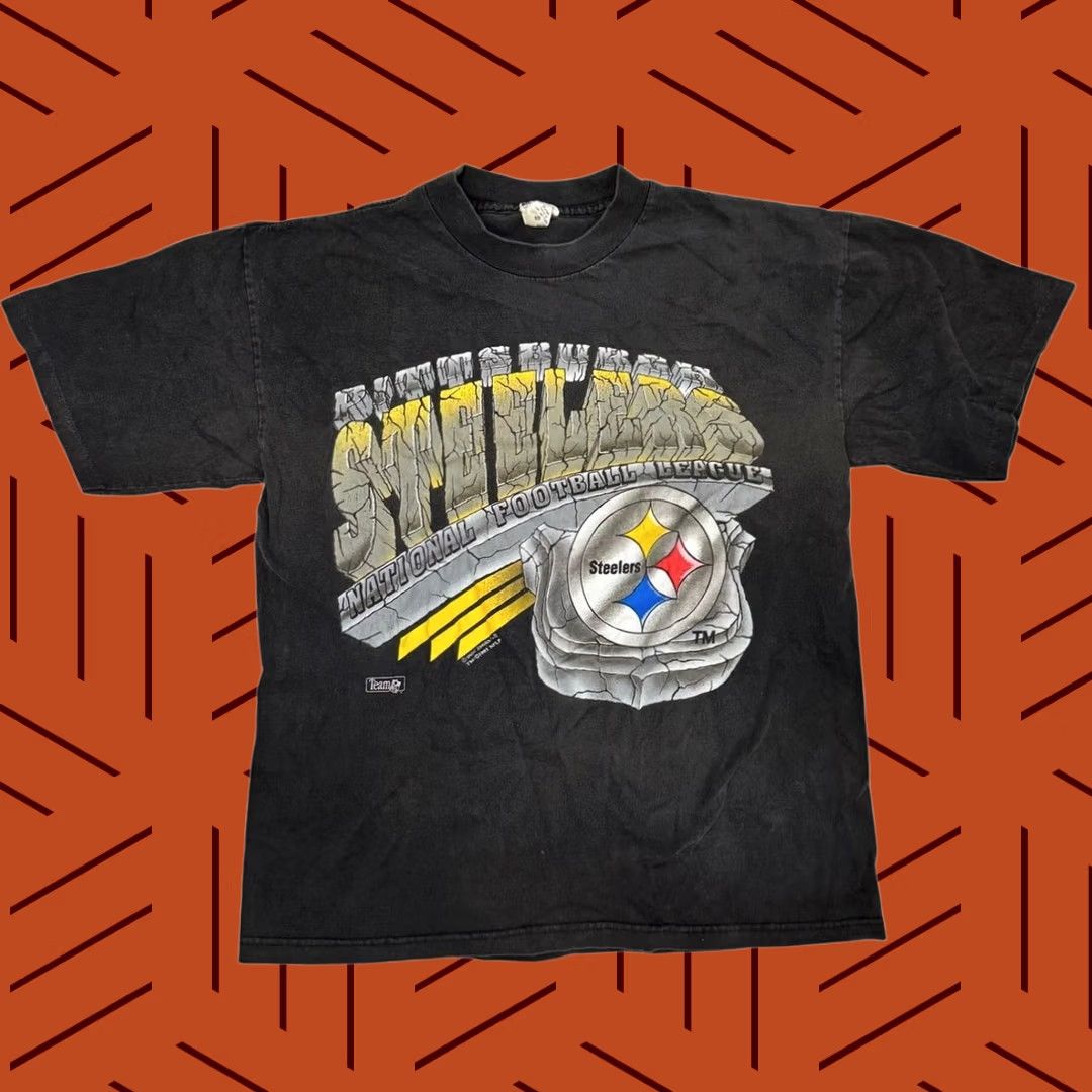 NFL VINTAGE Pittsburgh Steelers Shirt Mens Large NFL Magic Johnson 1993 Size US L / EU 52-54 / 3 - 1 Thumbnail