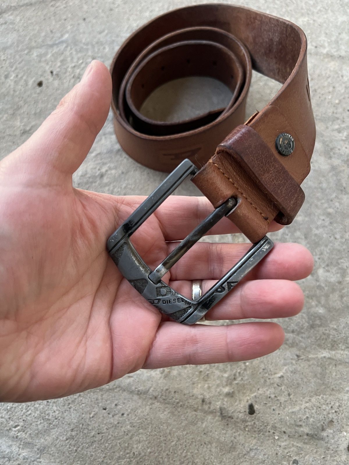 Diesel Diesel Leather Belt Size ONE SIZE - 2 Thumbnail