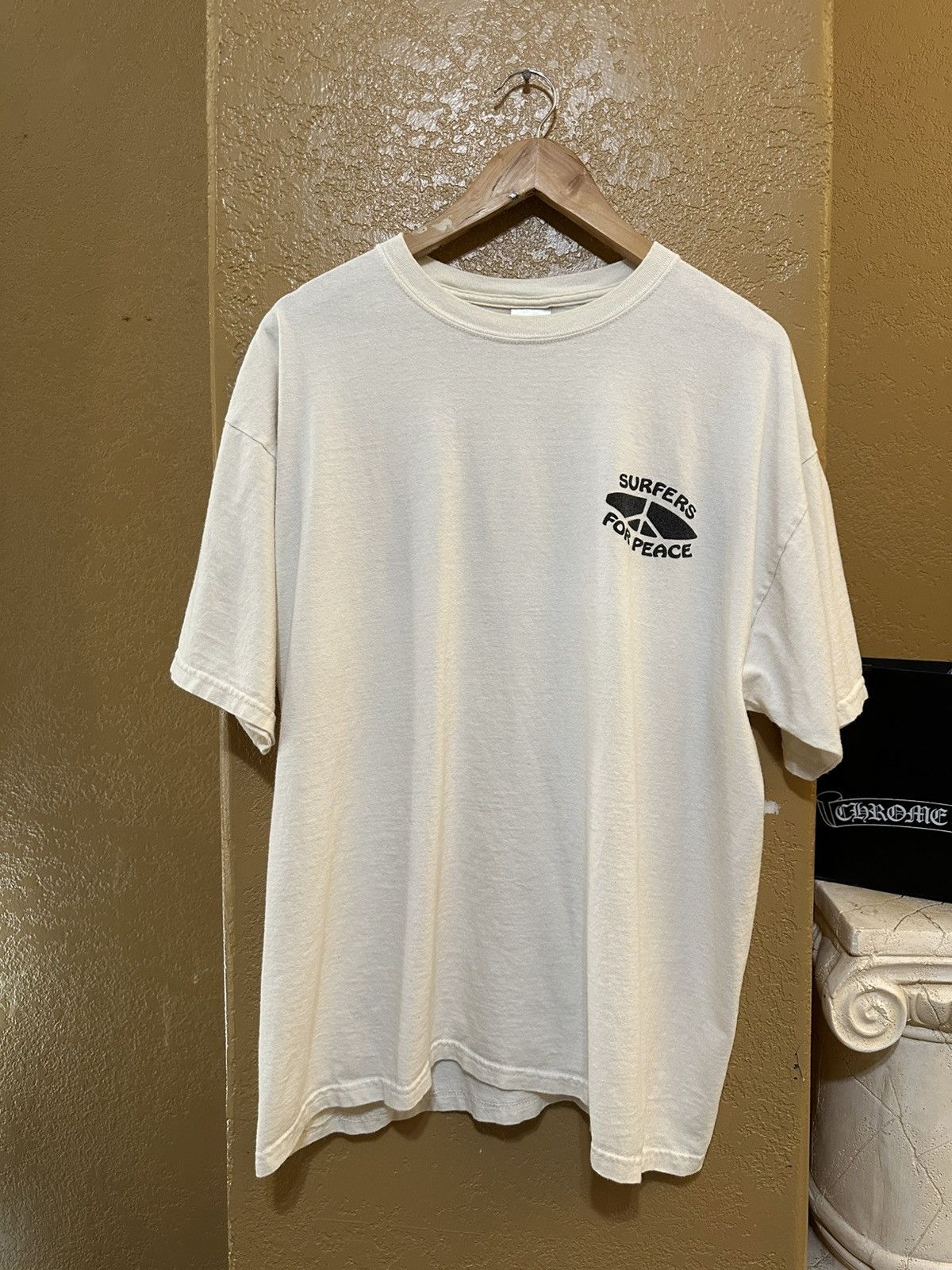 Vintage 🏄 vintage Surfers For Peace tee shirt xl Size US XL / EU 56 / 4 - 2 Thumbnail