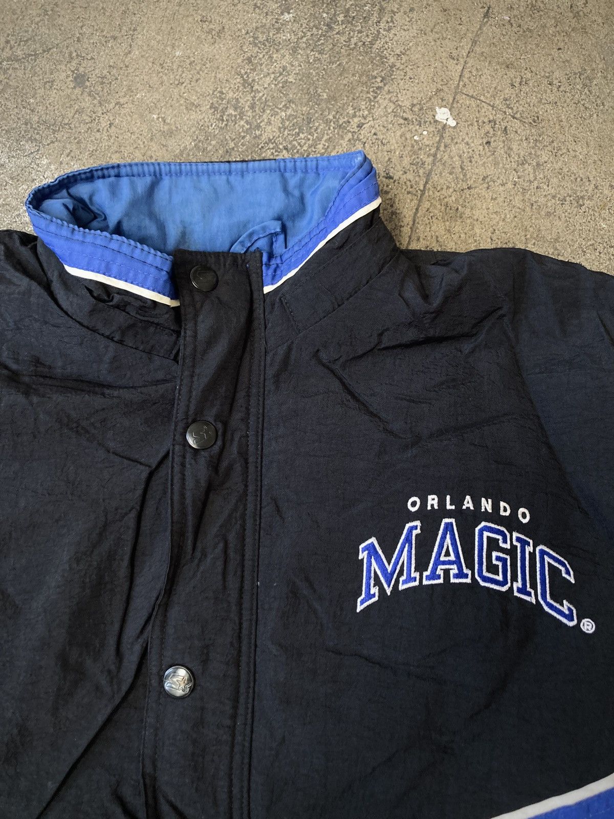 NBA × Starter Vintage 90s Orlando Magic Jacket Size US L / EU 52-54 / 3 - 4 Thumbnail