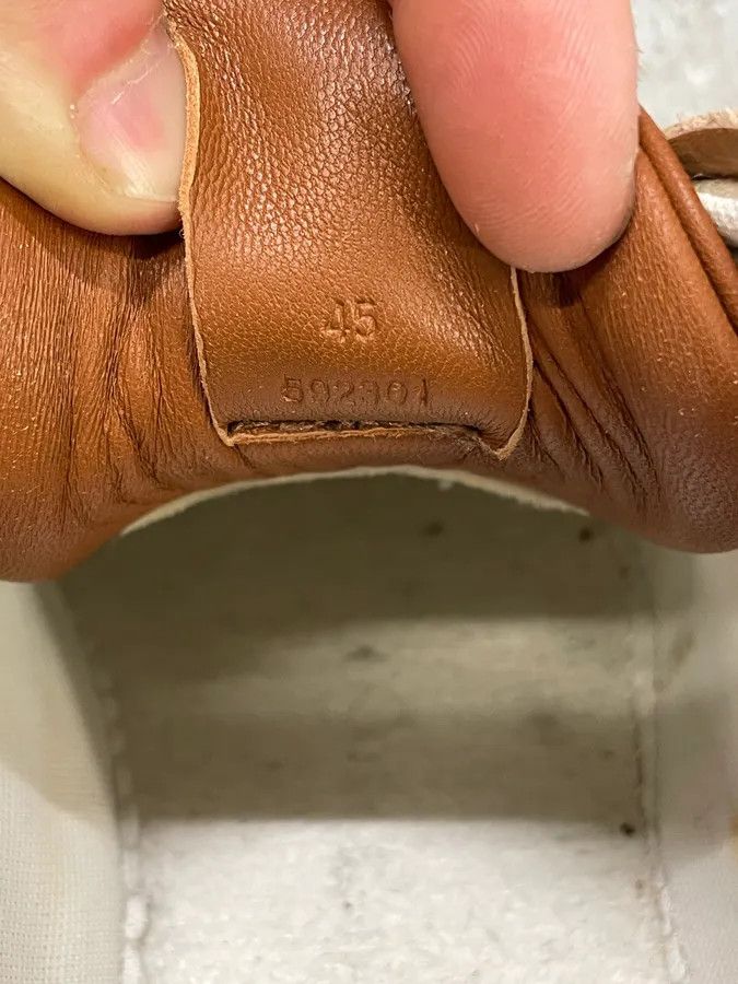 Loewe Loewe Brown Deconstructed Faded Leather Shoes Size US 12 / EU 45 - 10 Thumbnail