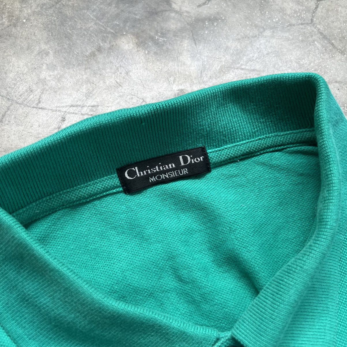 Christian Dior Monsieur 1990’s Chritian Dior Green Polos Shirt Size US M / EU 48-50 / 2 - 4 Thumbnail