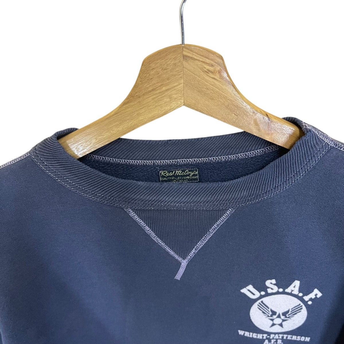 The Real McCoy's Vintage 90s The Real Mccoy USAF Crewneck Sweatshirt Size US M / EU 48-50 / 2 - 5 Thumbnail
