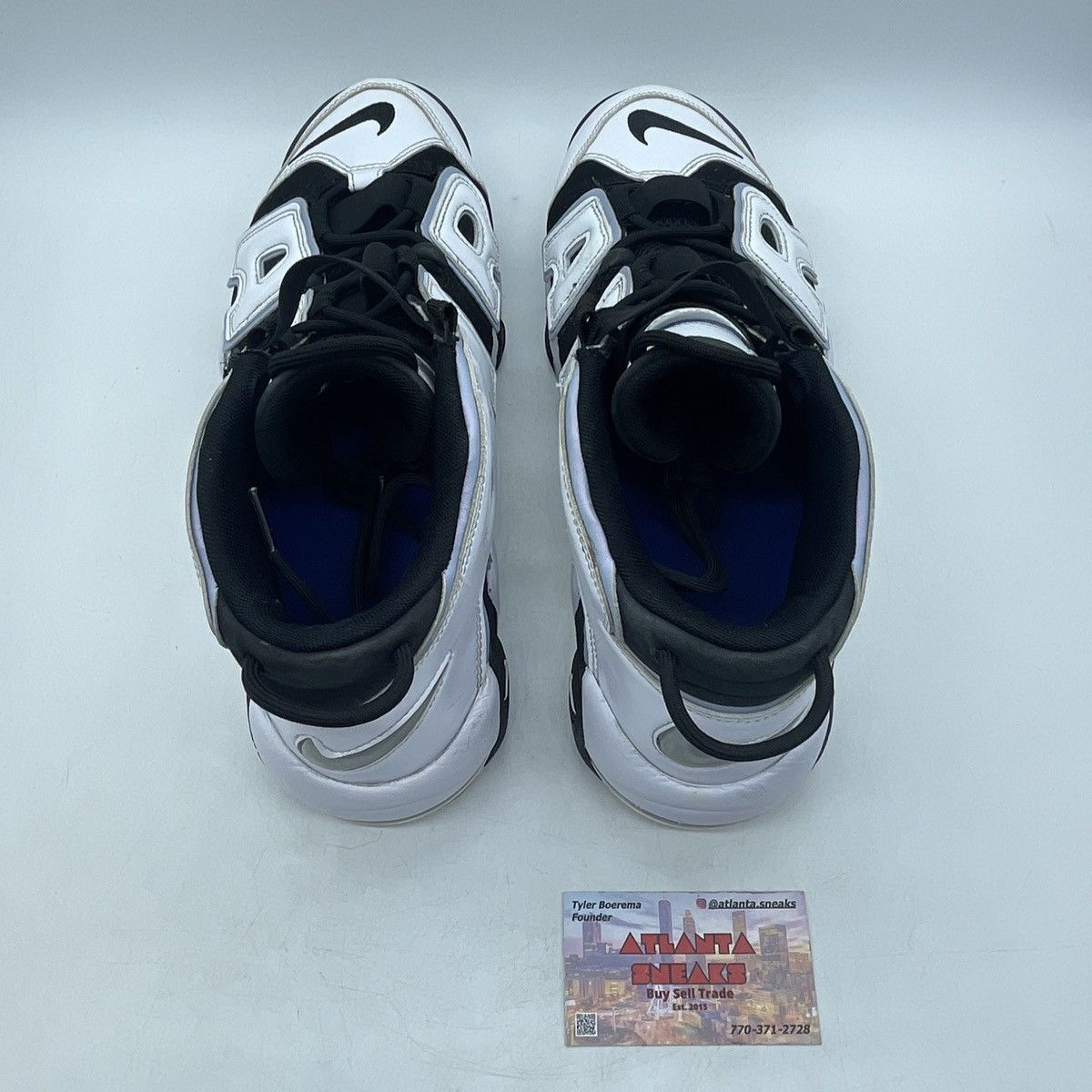 Nike Air more uptempo cobalt bliss Size US 12 / EU 45 - 6 Thumbnail