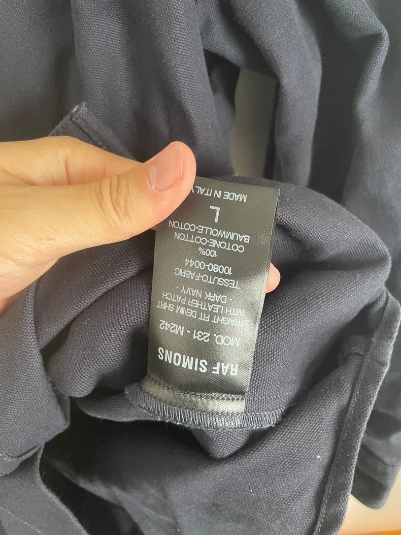 Raf Simons Raf Simons Gray Shirt -2507 Size US L / EU 52-54 / 3 - 5 Thumbnail