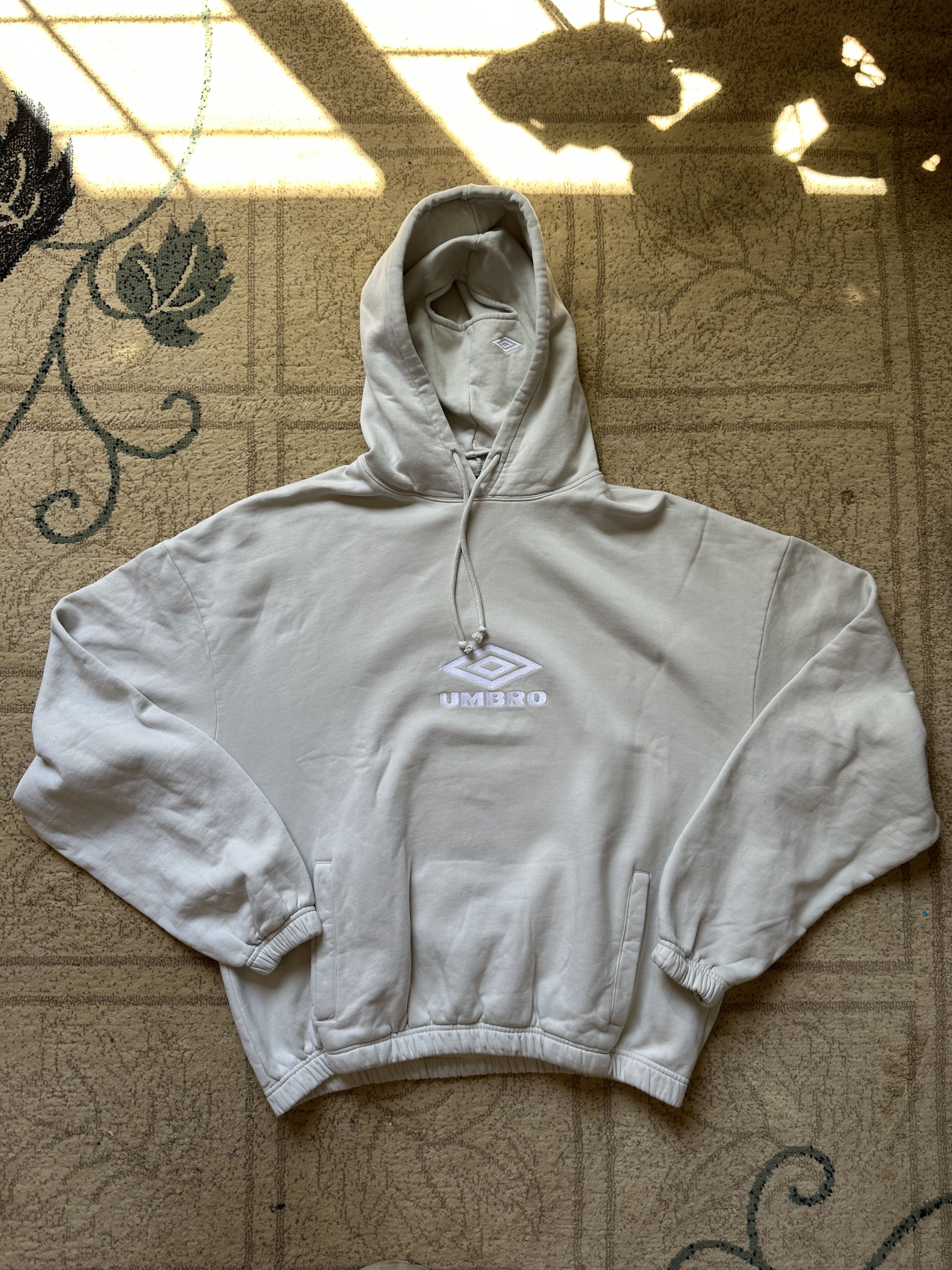 Slam Jam × Umbro Umbro x Slam Jam Destroyed Hoodie | Grailed