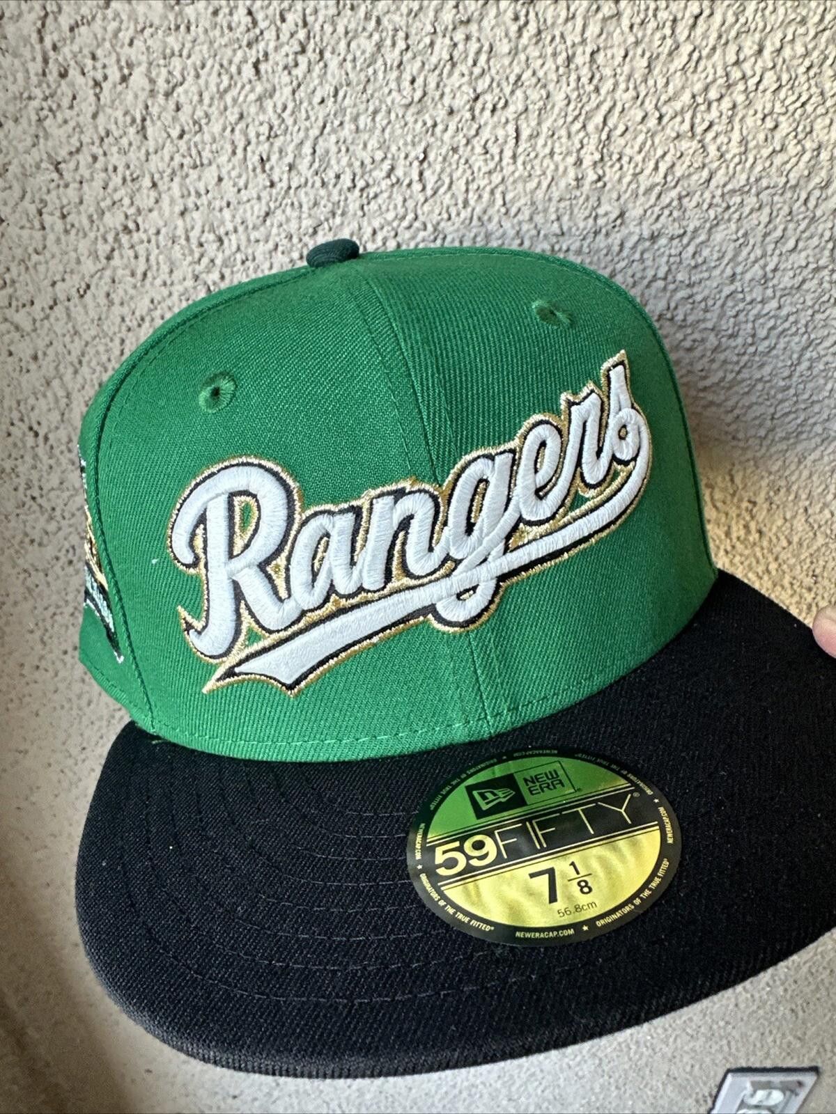 New Era Texas Rangers 7 1/8 Noho Nati Rushmore Green Power Ranger | Grailed