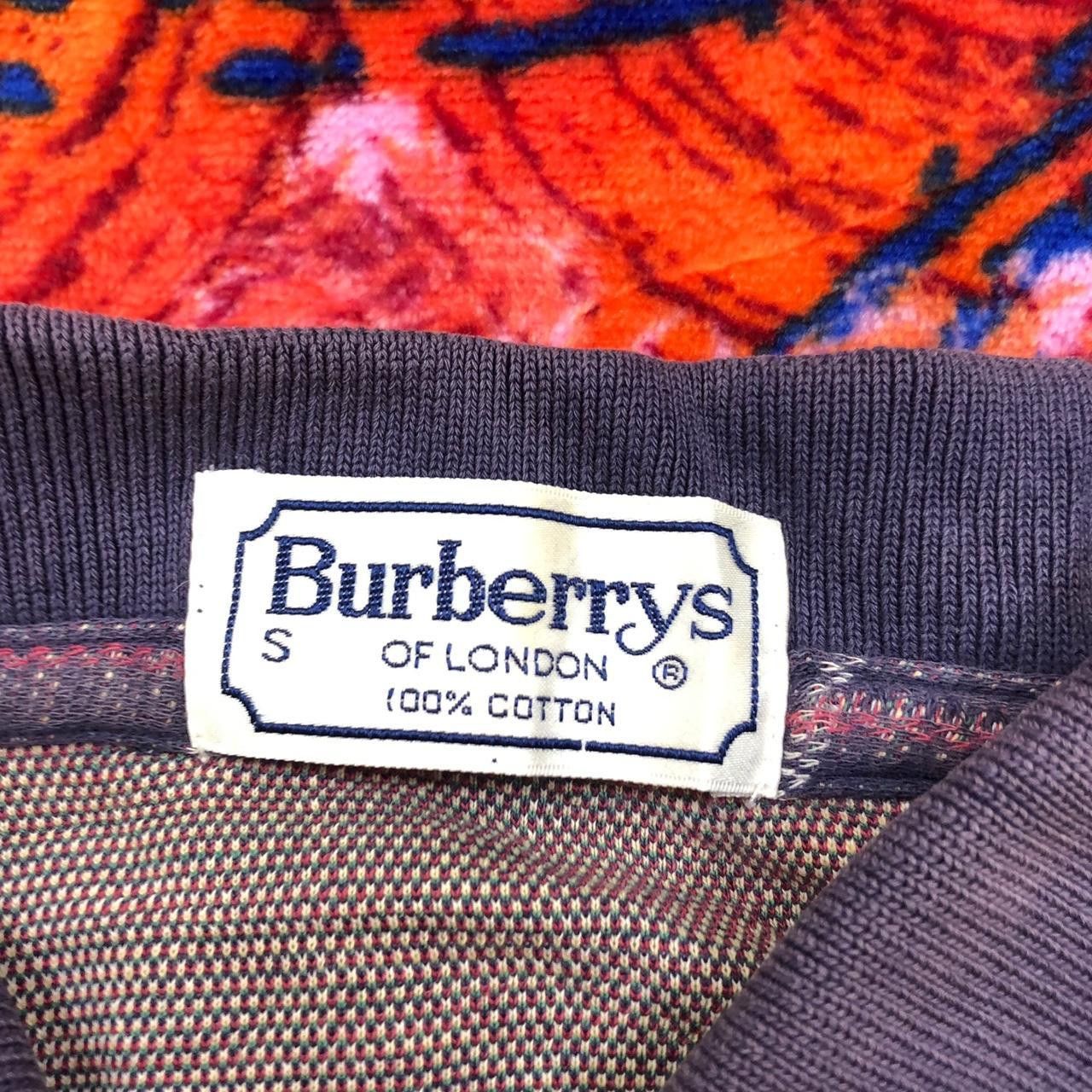 Burberry Vintage 90’ BURBERRY LONDON Nova Checks Polo Tee Shirt Size US S / EU 44-46 / 1 - 5 Thumbnail