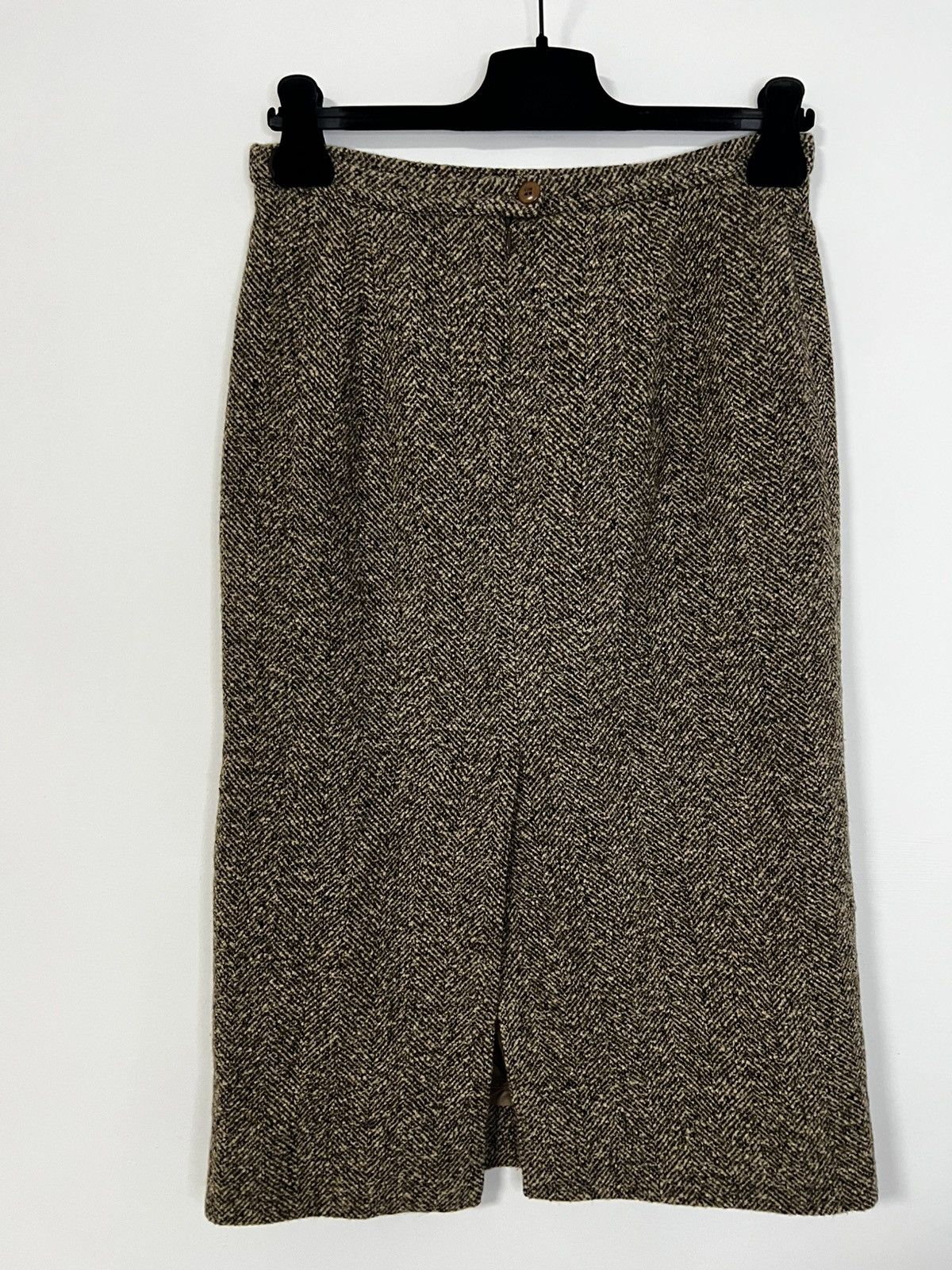 Max Mara Max mara skirt cashmere angora wool midi s/m Size 30" / US 8 / IT 44 - 3 Thumbnail