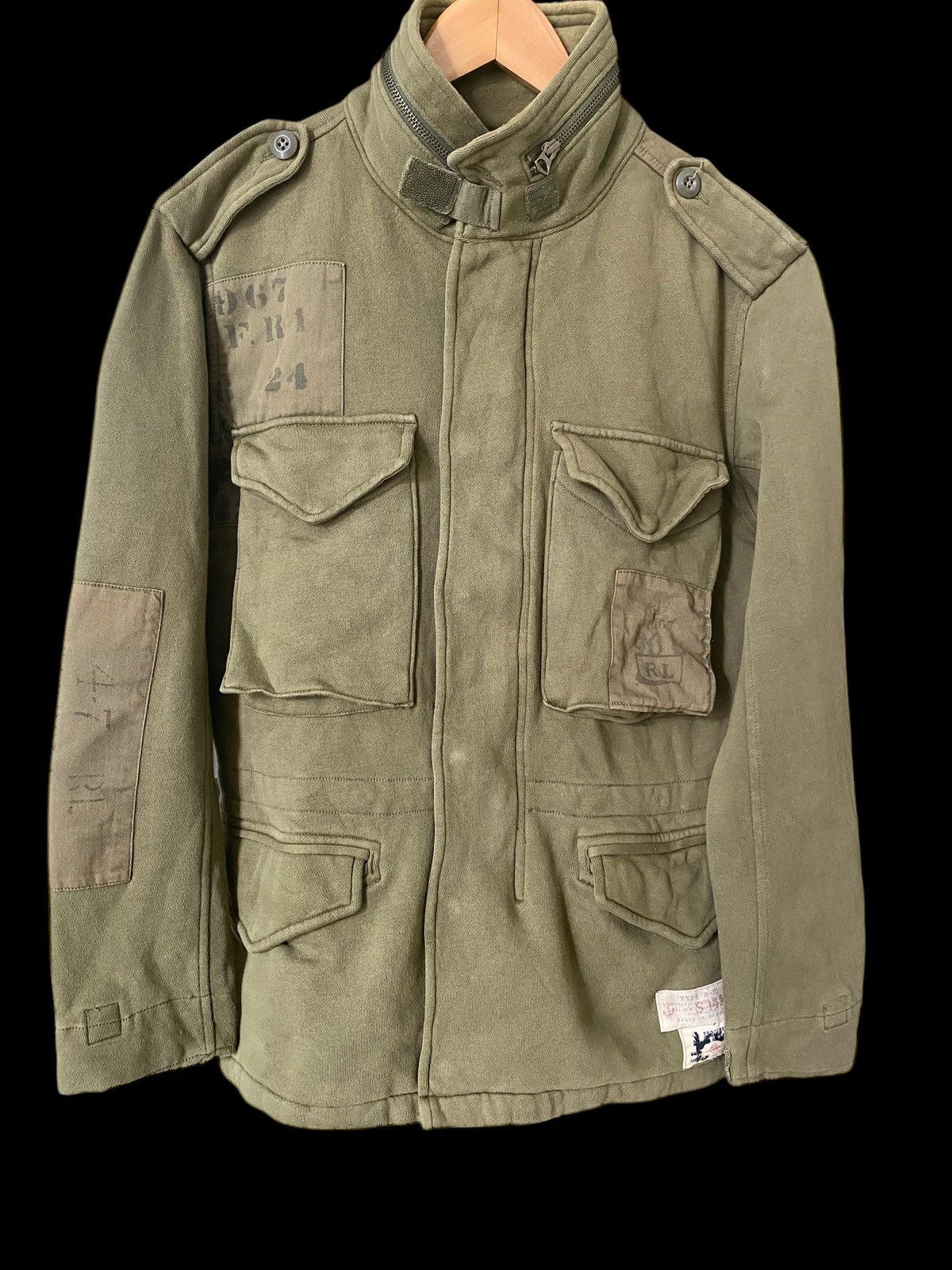 Polo Ralph Lauren 💥Ralph Lauren M65 tactical Jacket army design Size US M / EU 48-50 / 2 - 1 Thumbnail