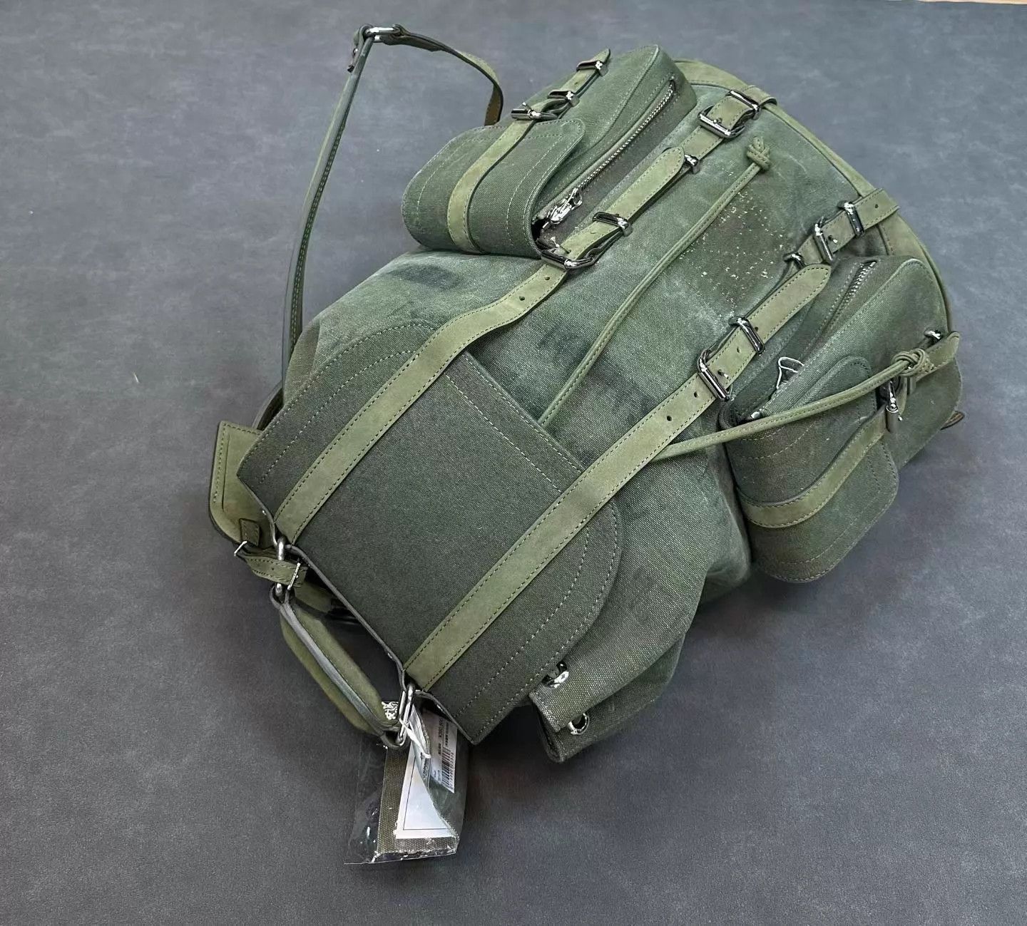 READYMADE ReadyMade Vintage Military Flap Pocket Print Backpack Size ONE SIZE - 3 Thumbnail