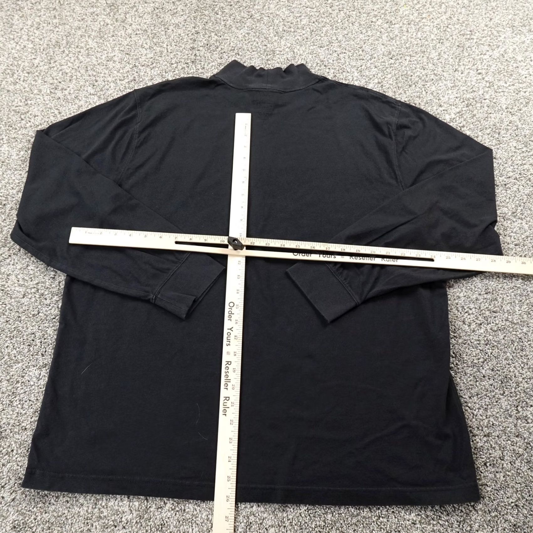 Vintage LL Bean Shirt Mens XL Black Mock Neck Long Sleeve Outdoor Hiking Trail Size US XL / EU 56 / 4 - 5 Thumbnail