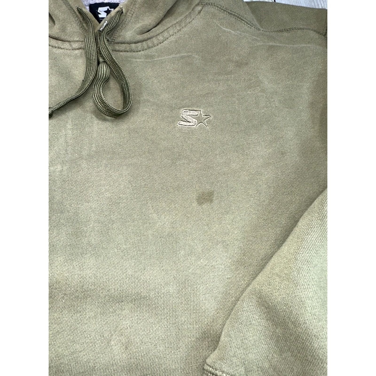 Starter VINTAGE Starter Hoodie Men S Green Distressed Pullover Small Size Hood Pocket Mens Size US S / EU 44-46 / 1 - 6 Thumbnail
