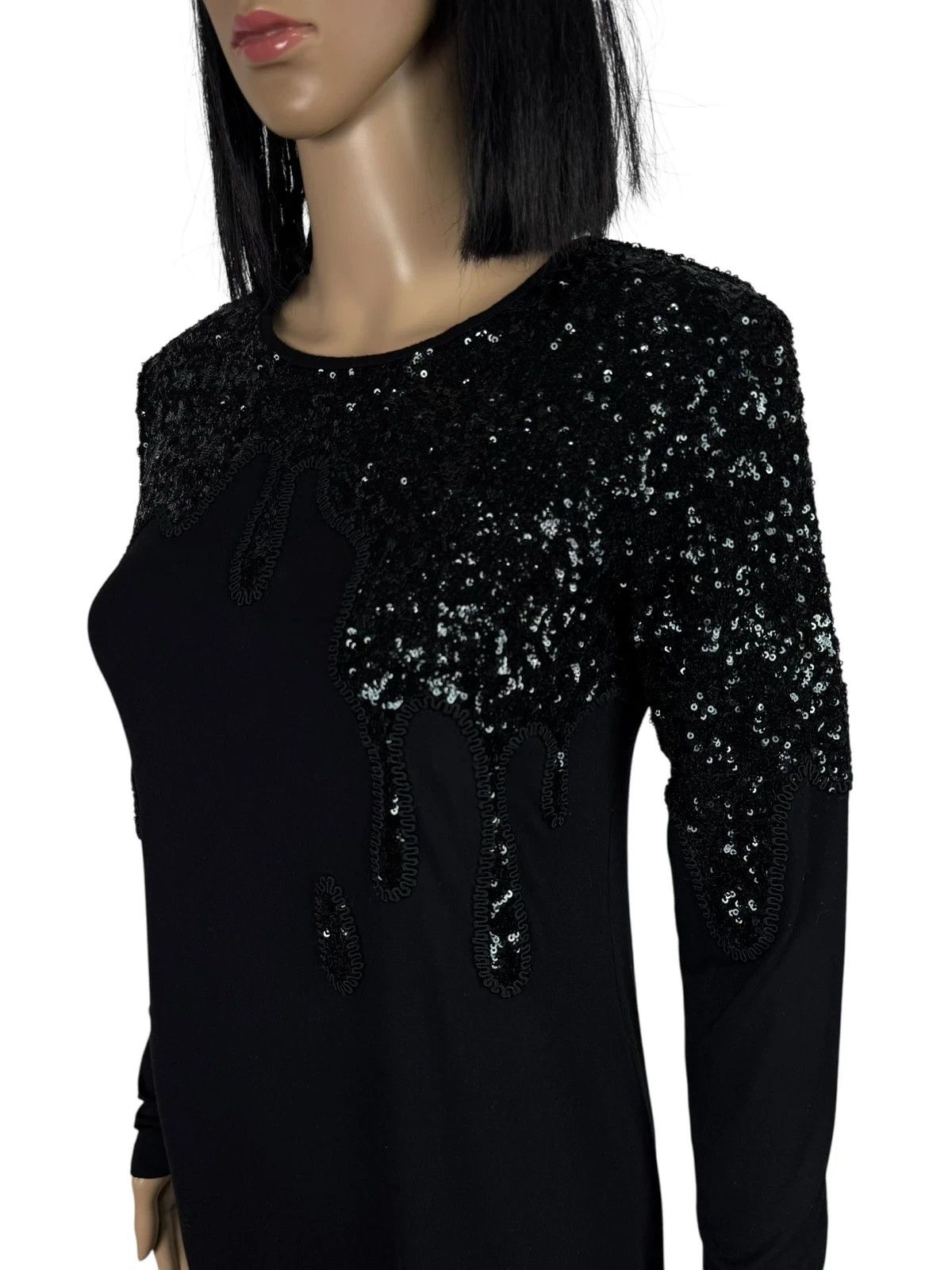 Love Moschino Love Moschino Sequined Dress Viscose size GB8 I40 Size S / US 4 / IT 40 - 7 Thumbnail