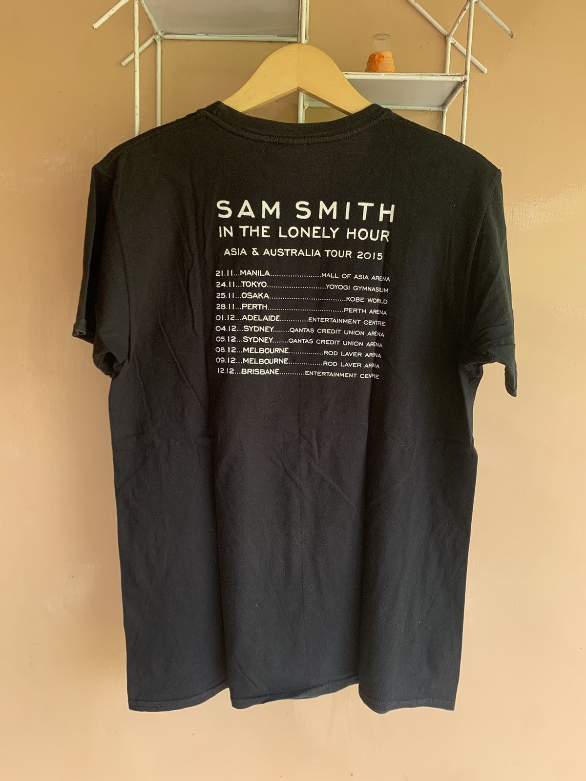 Band Tees Sam Smith Asia & Australia Tour 2015 Shirt Size US L / EU 52-54 / 3 - 2 Thumbnail