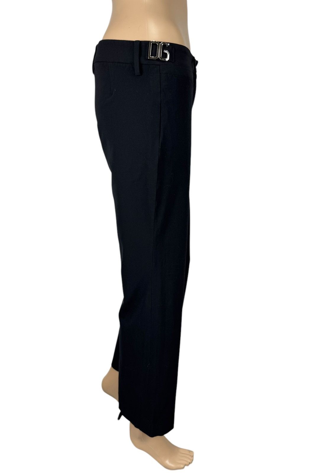 Dolce & Gabbana Dolce & Gabbana Dress Pants Wool-Viscose Metal Logos size 42 Size 28" / US 6 / IT 42 - 7 Thumbnail