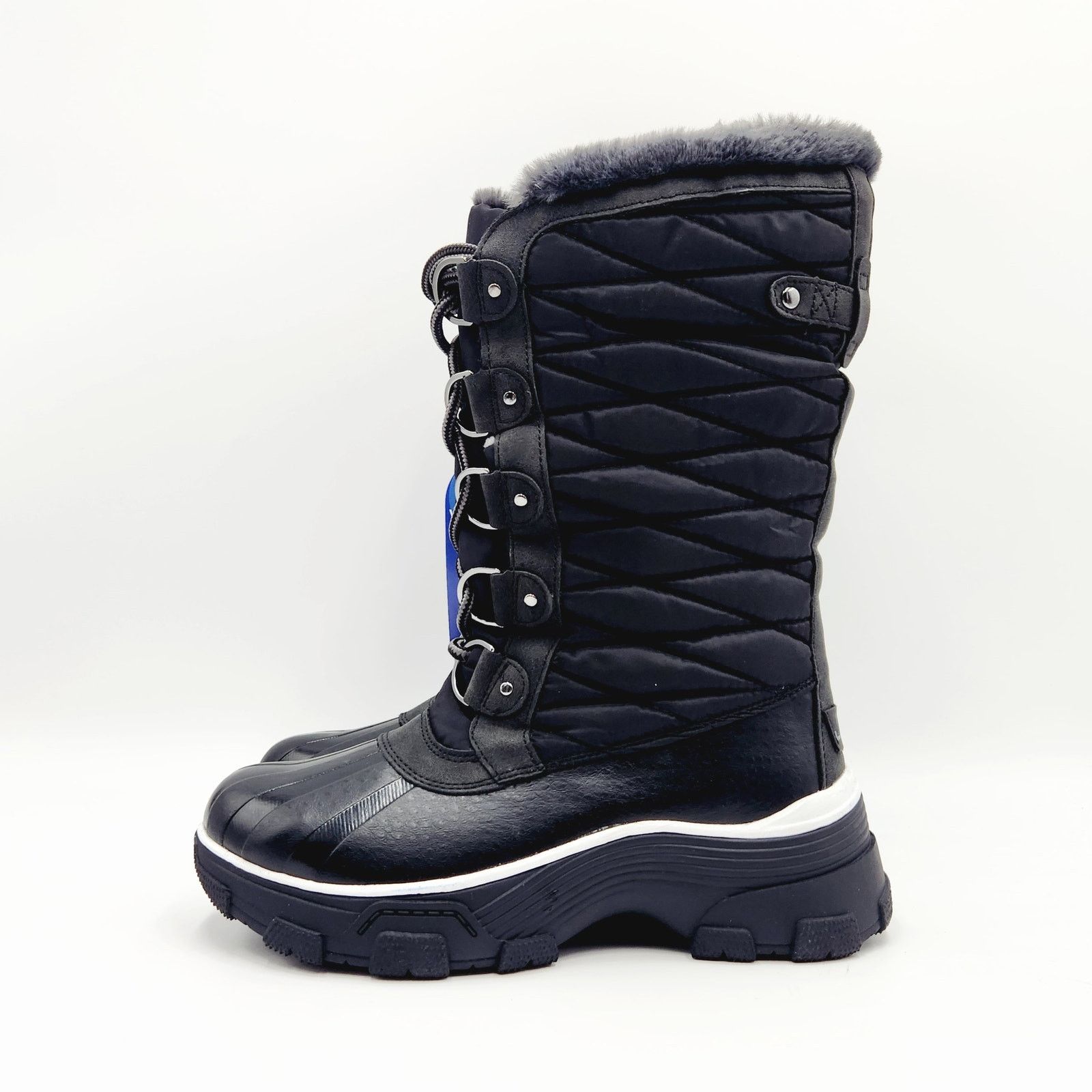 The Unbranded Brand JBU by Jambu Women Black Water Resistant Winter Boots Size 6 Size US 6 / IT 36 - 1 Thumbnail