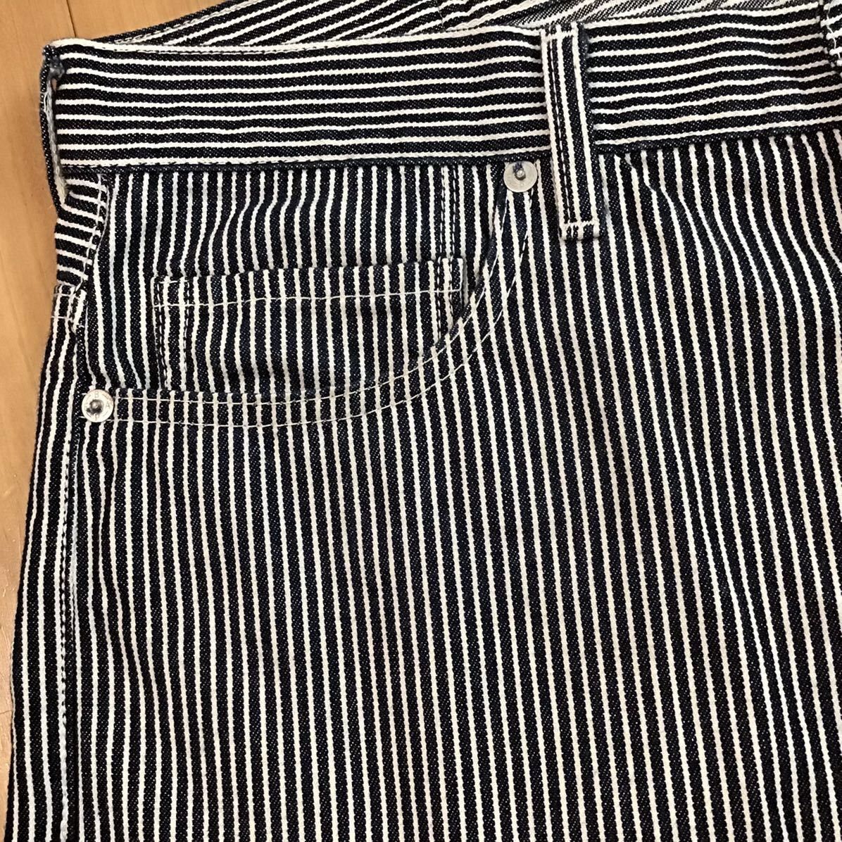 Bape × Nigo BAPE Milo embroidered hickory shorts a bathing ape ★size M Size US 32 / EU 48 - 5 Thumbnail