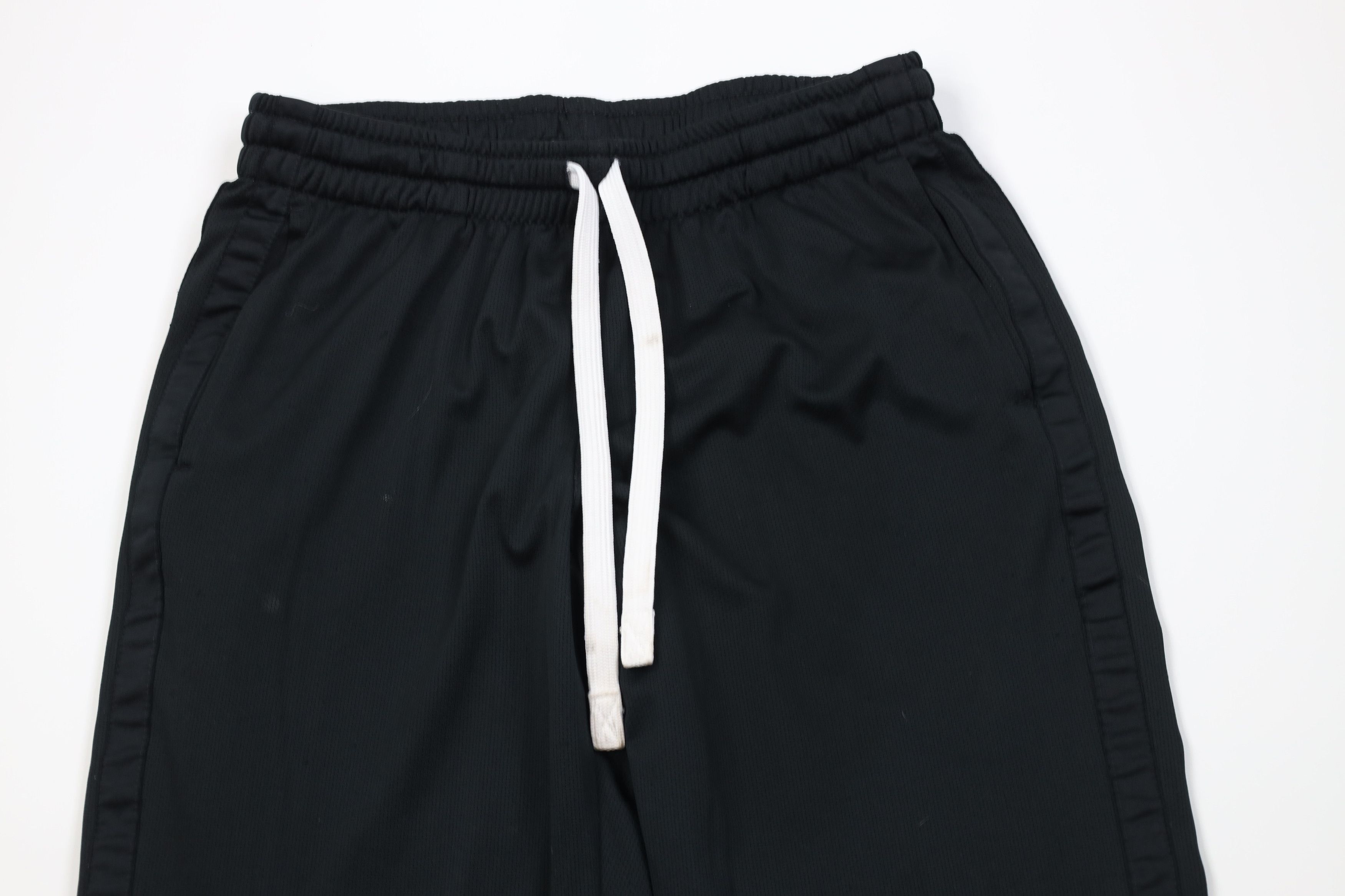 Nike Vintage Nike Travis Scott Mini Swoosh Wide Leg Pants Black Size US 36 / EU 52 - 2 Thumbnail