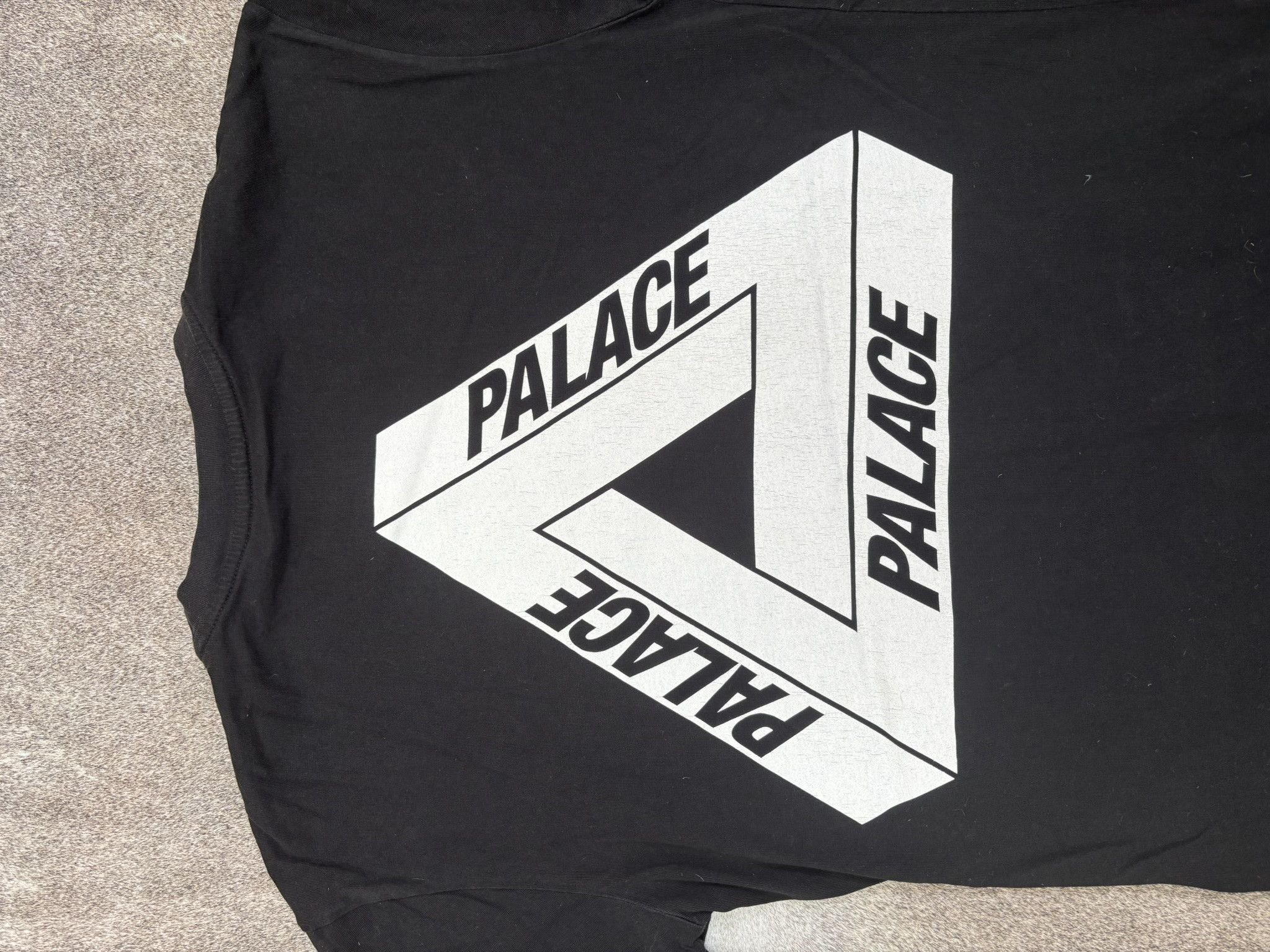 Palace Palace Tri-Ferg T-Shirt - Black/White (Size M) Size US M / EU 48-50 / 2 - 6 Thumbnail