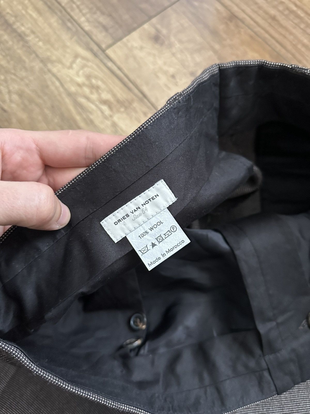 Dries Van Noten Dries Van Noten Wool Pants Trousers Size US 38 / EU 54 - 10 Thumbnail