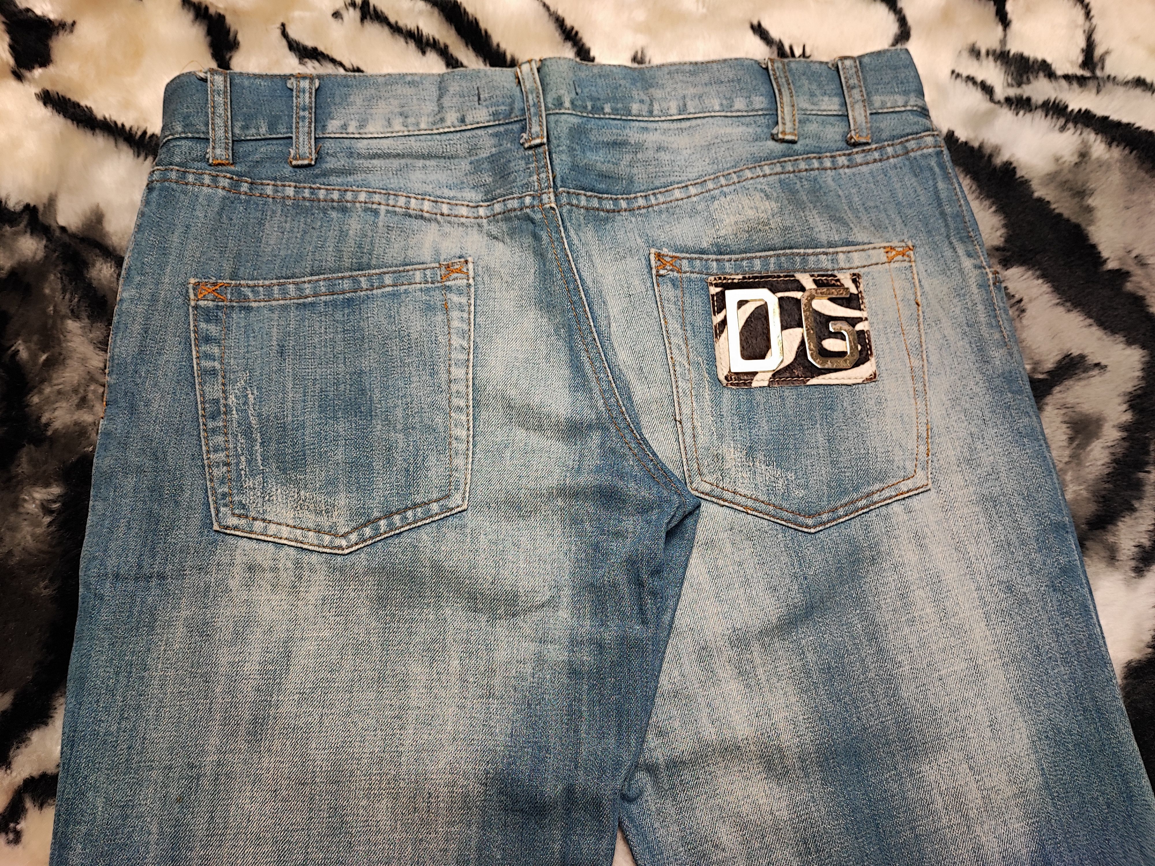 Dolce & Gabbana D&G Dolce&Gabbana Logo Jeans DISTRESSED Pants Size US 36 / EU 52 - 10 Thumbnail