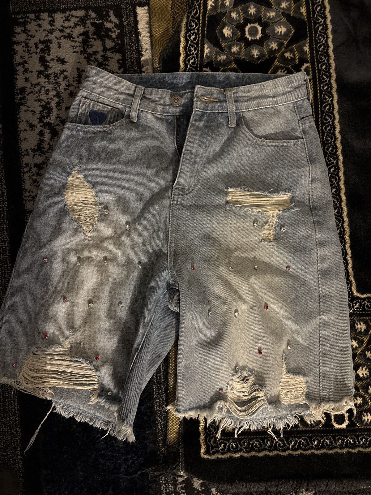 Other Elfric Eden Jorts Rhimestones Size US 26 / EU 42 - 1 Thumbnail