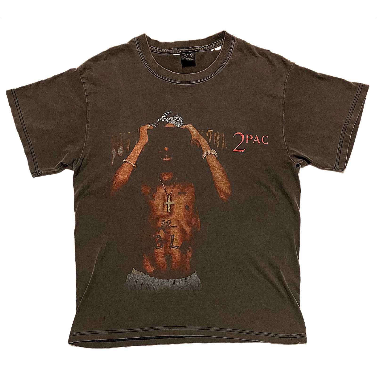 Vintage Vintage 2Pac All Eyez On Me T-Shirt Size US M / EU 48-50 / 2 - 1 Thumbnail