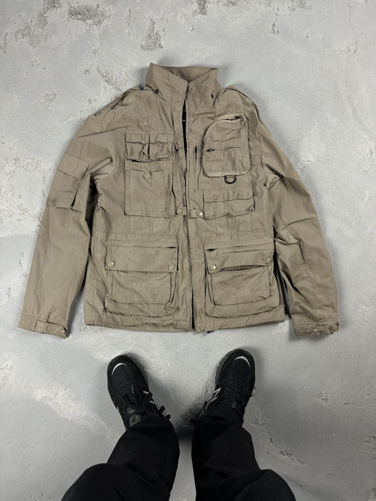 Vintage Vintage MP3 Military Field Jacket Size US L / EU 52-54 / 3 - 1 Thumbnail