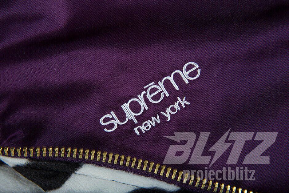 Supreme SS17 SUPREME CONTRAST STITCH REVERSIBLE MA-1 JACKET PURPLE Size US S / EU 44-46 / 1 - 2 Thumbnail