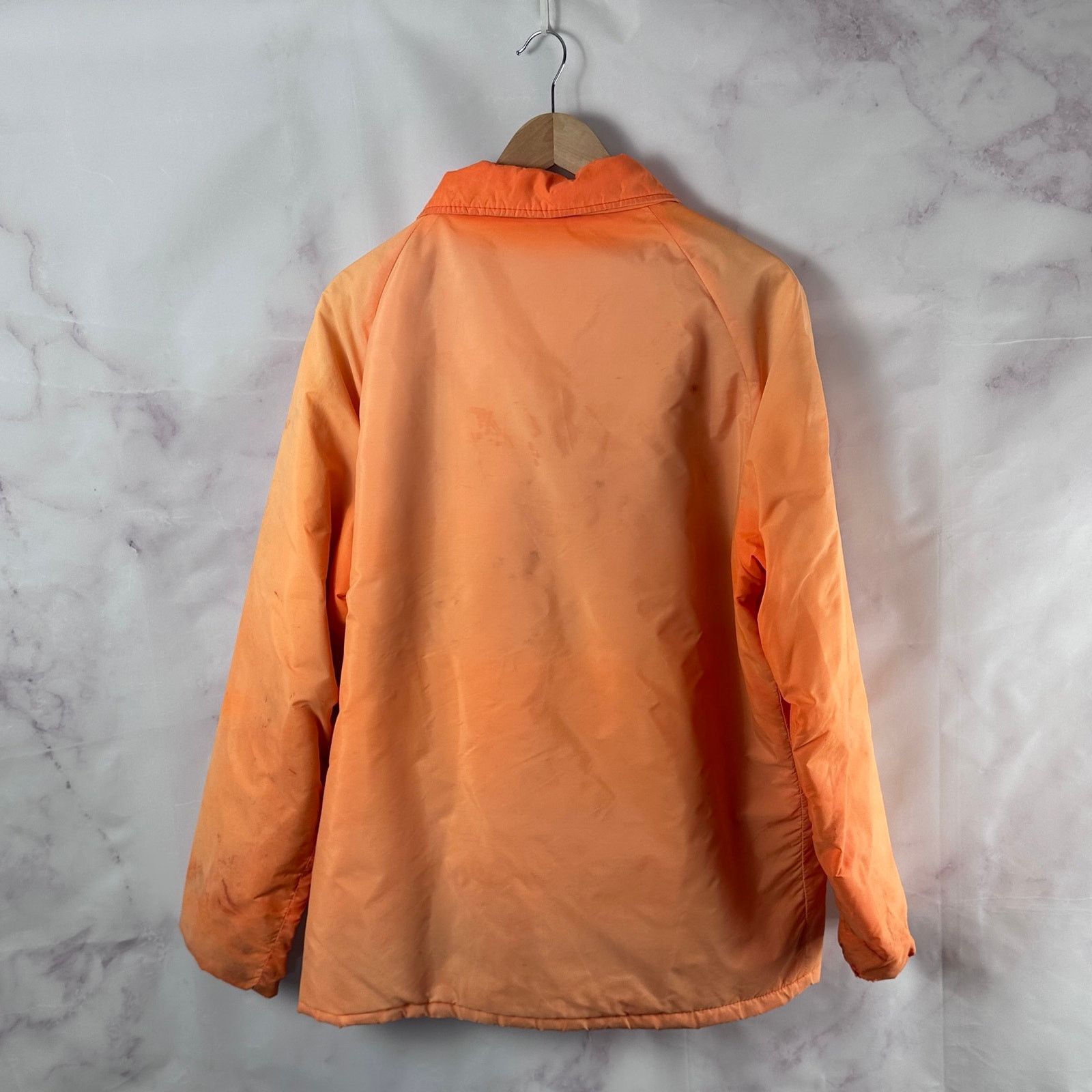 Vintage Vintage A$AP Bari Orange 70s Patch Coach Jacket Size US L / EU 52-54 / 3 - 9 Thumbnail
