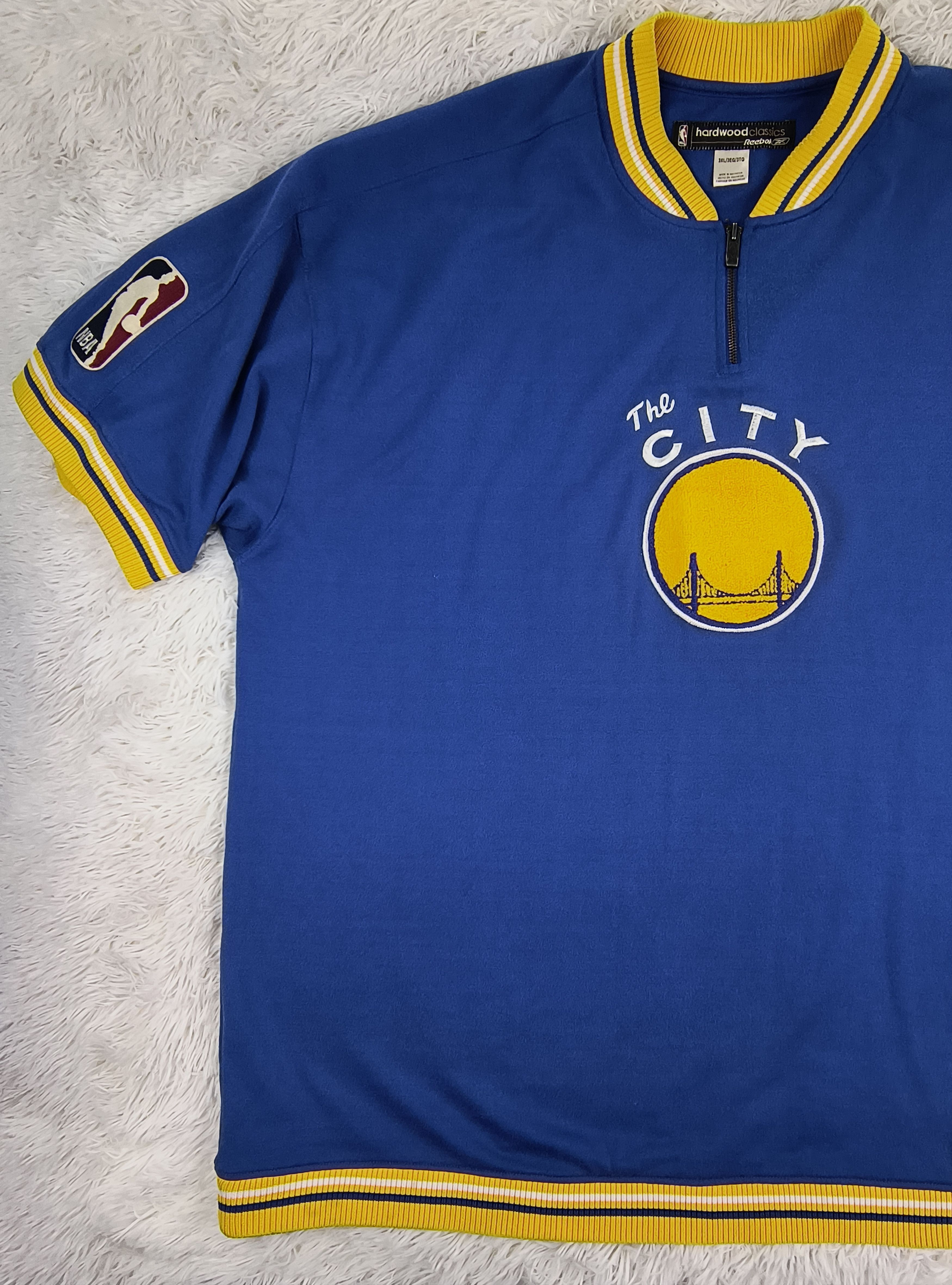 NBA Vintage San Francisco Warriors warm up shooting 90s jersey Size US XXL / EU 58 / 5 - 4 Thumbnail
