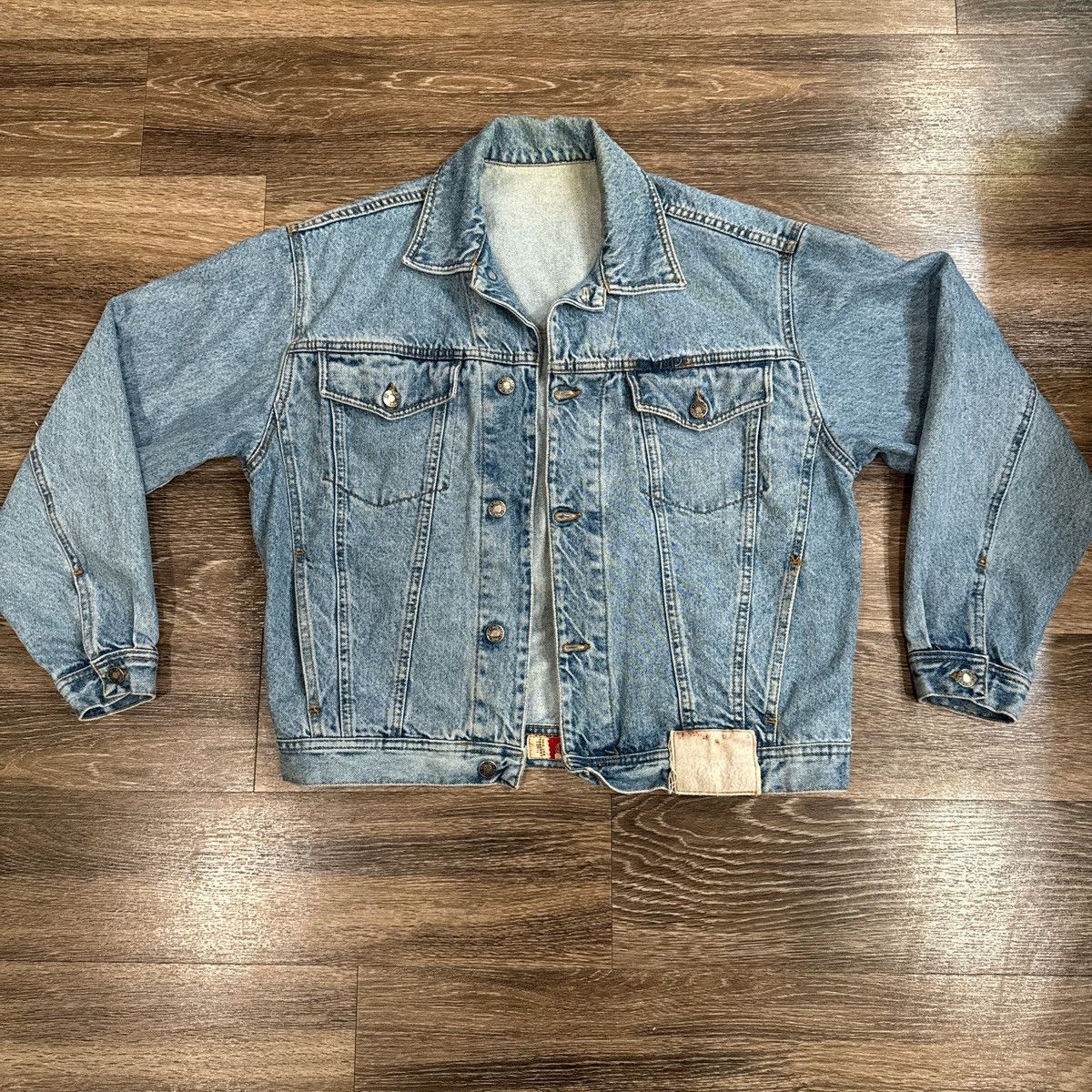 Vintage Jean Jacket 90s Size S / US 4 / IT 40 - 1 Thumbnail
