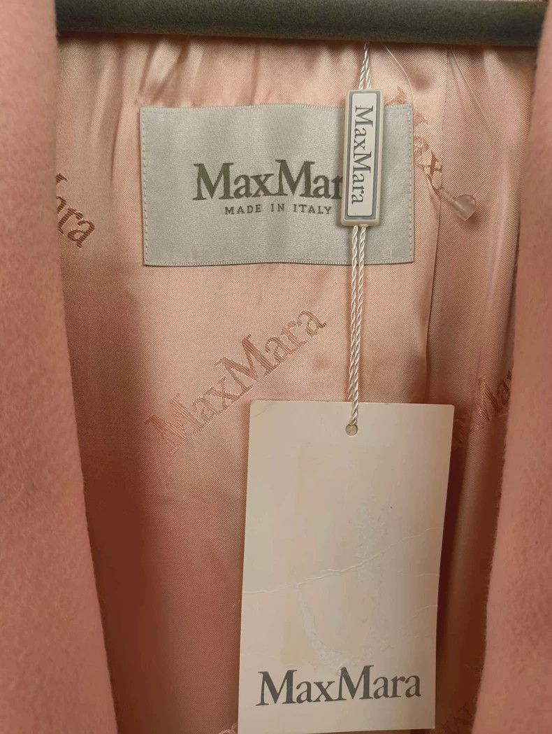 Max Mara Max Mara Rialto Pink Camel Coat Size M / US 6-8 / IT 42-44 - 3 Thumbnail