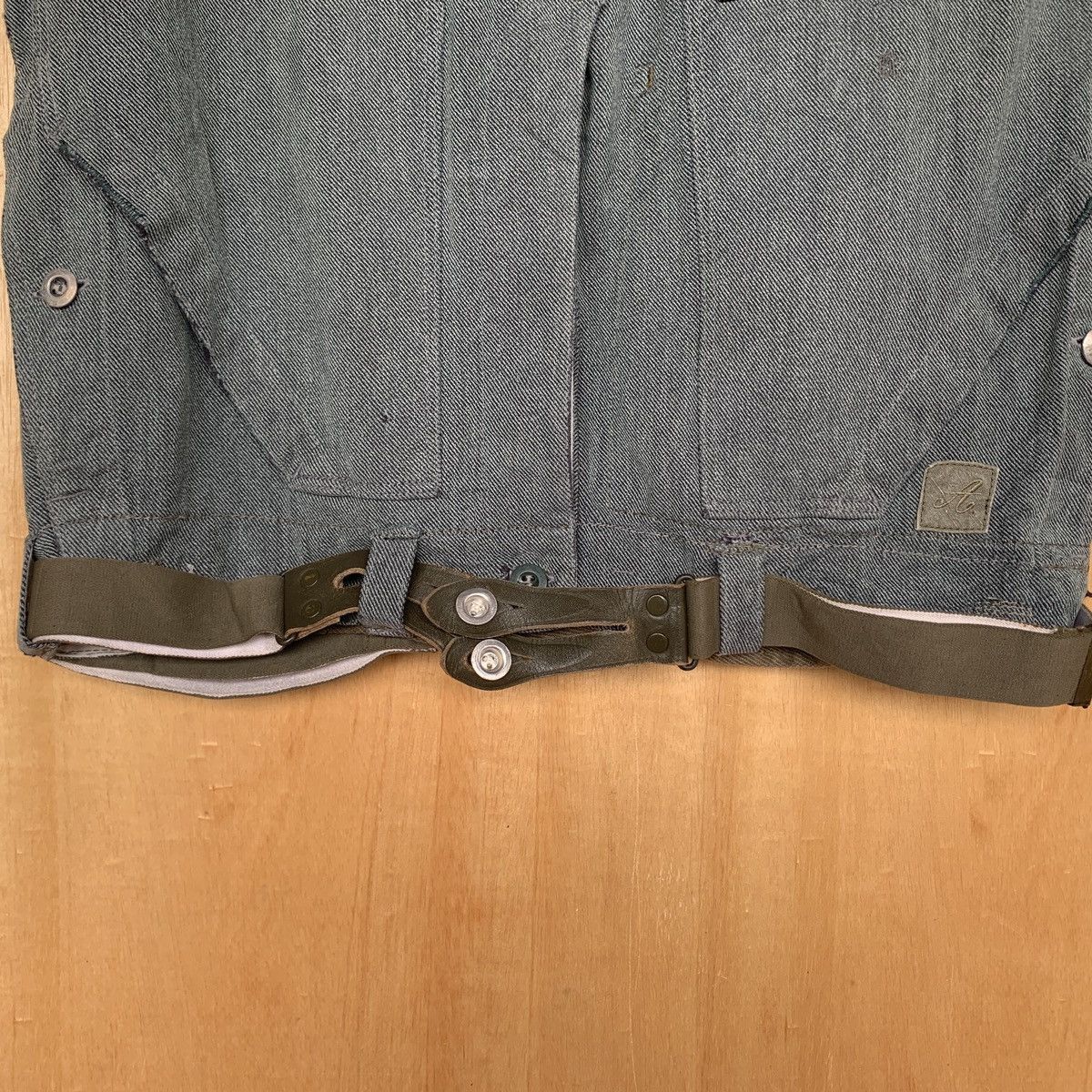Japanese Brand Vintage Arte Povera Jeans Vest Size US M / EU 48-50 / 2 - 5 Thumbnail