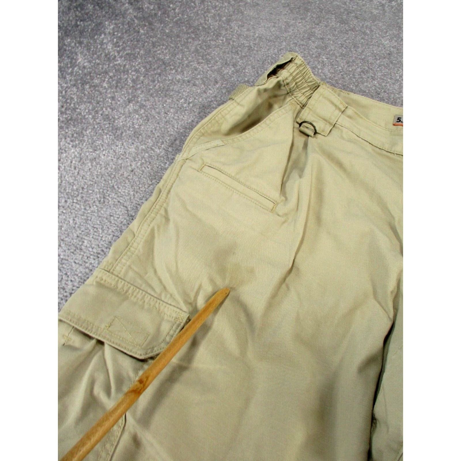 Vintage 5.11 Tactical Cargo Pants Mens 36 Beige Ripstop Military Regular Fit 36X33 Size US 36 / EU 52 - 2 Thumbnail