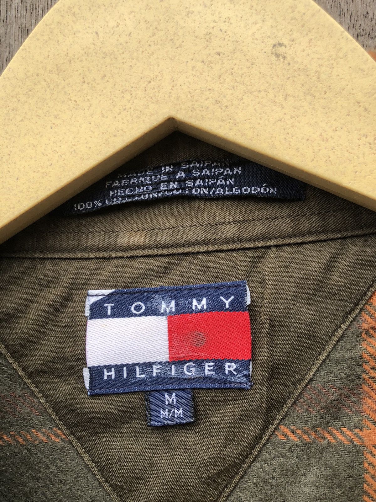 Flannel × Tommy Hilfiger Tommy Hilfiger Flannel Shirt Button Up Size US M / EU 48-50 / 2 - 6 Thumbnail