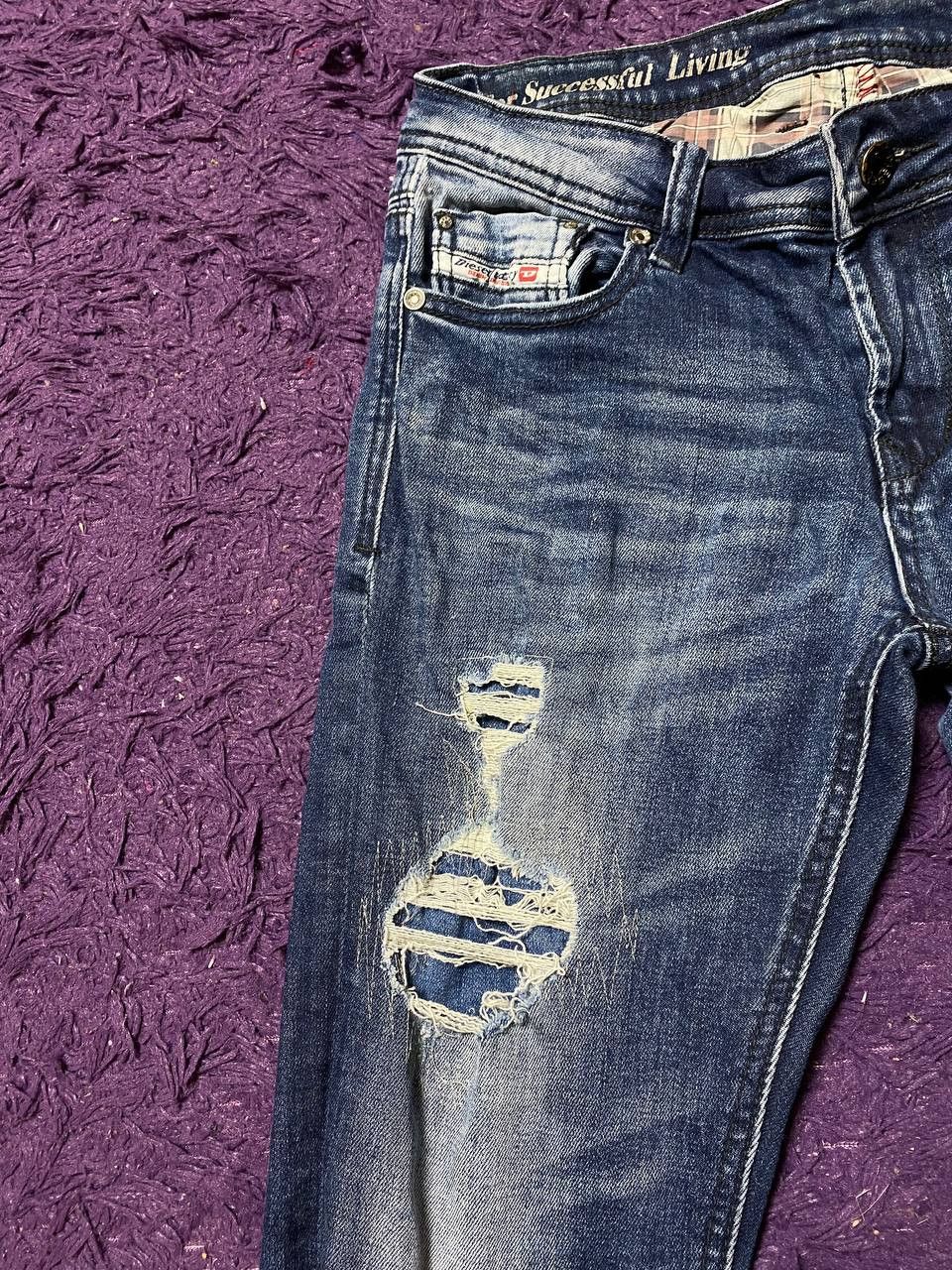 Diesel Vintage Diesel Jeans Japanese Y2K Faded Distress Size US 28 / EU 44 - 7 Thumbnail