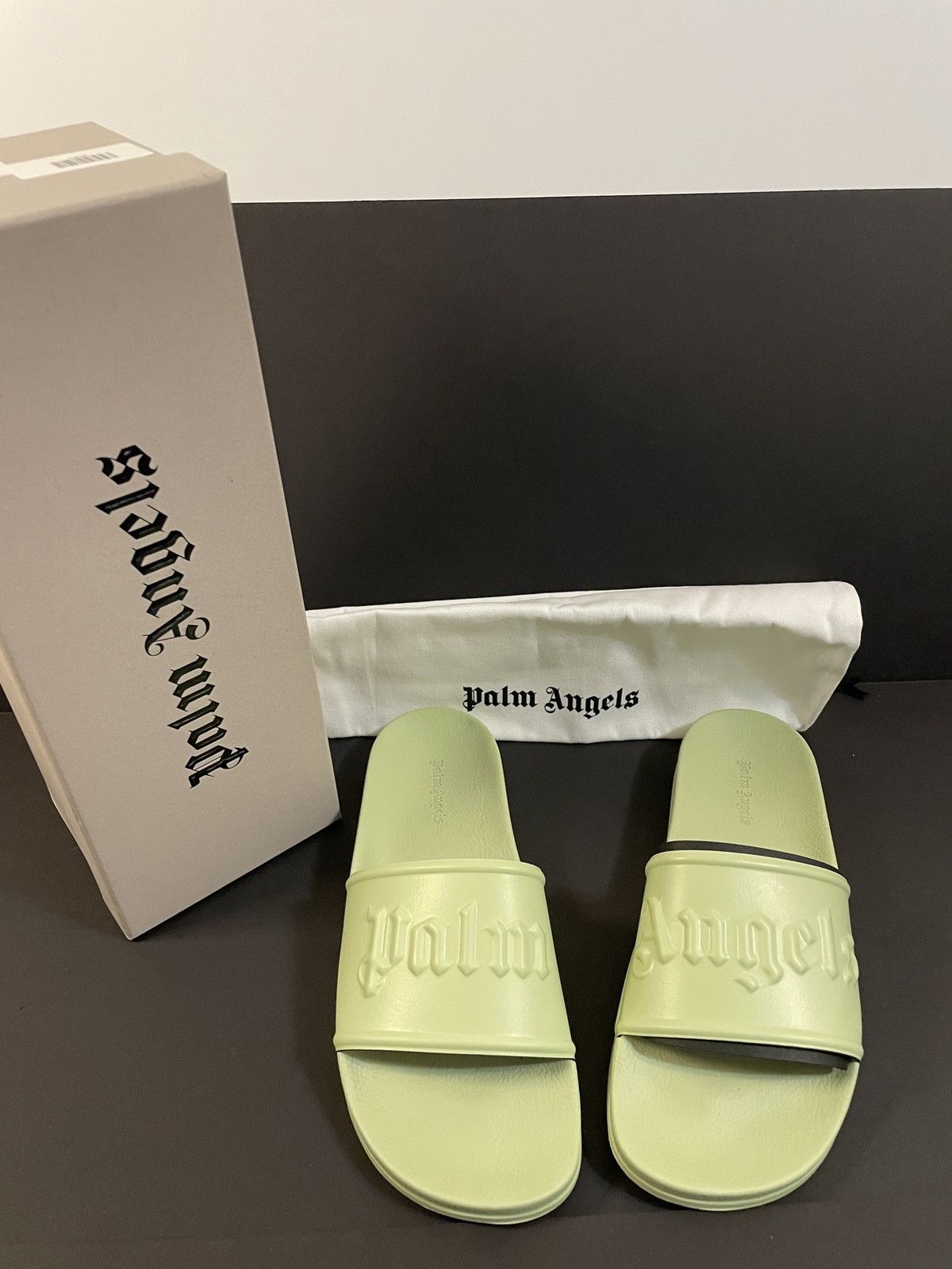 Palm Angels Palm Angels Mint Slides EU 42 NWT Size US 9 / EU 42 - 1 Thumbnail